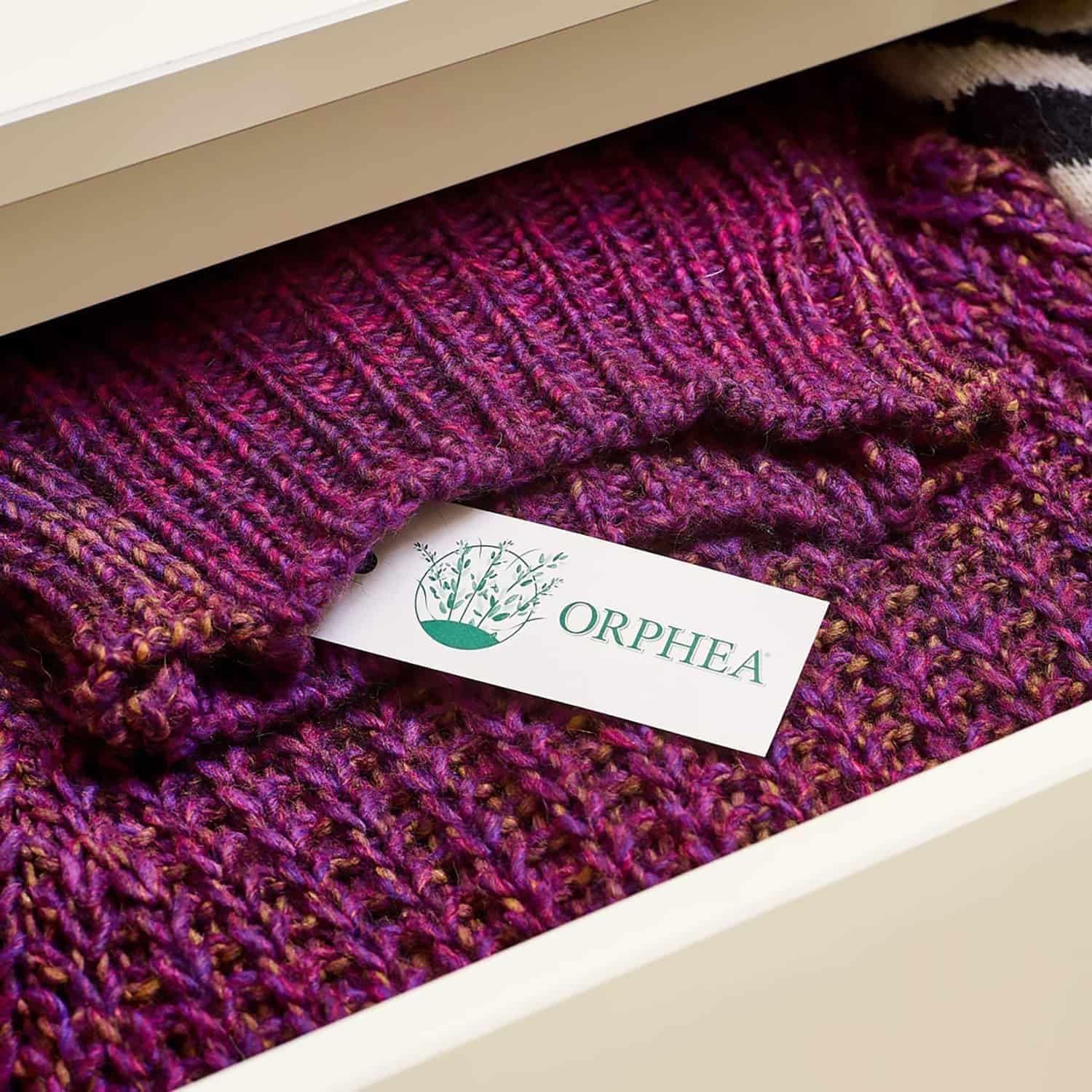 Orphea Salvalana, Foglietti per Cassetti e Armadi, per Lana e Vestiti, Profumo di Fiori, 6 Pezzi