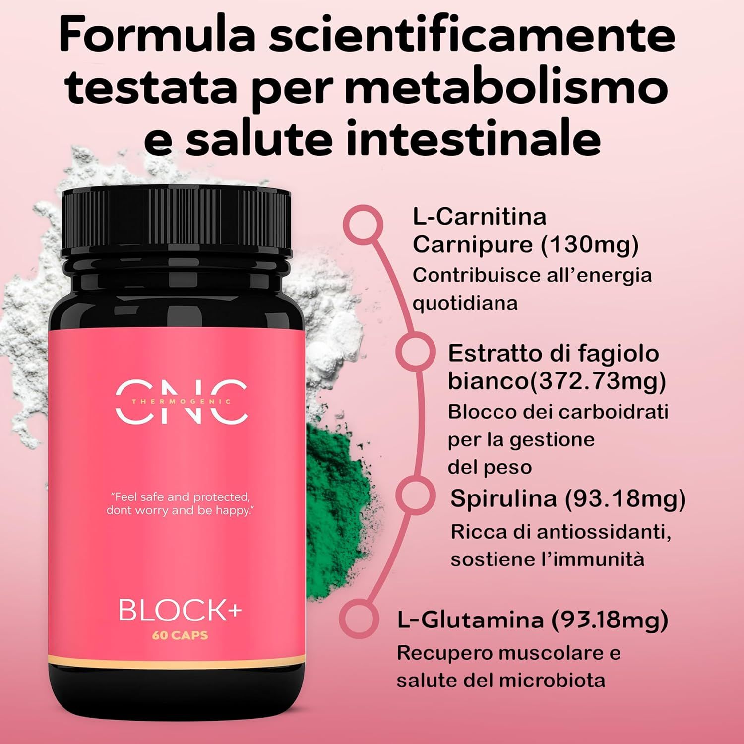 QSTA Dimagrimento Rapido Bruciagrassi QSTA BLOCK+ Capsule