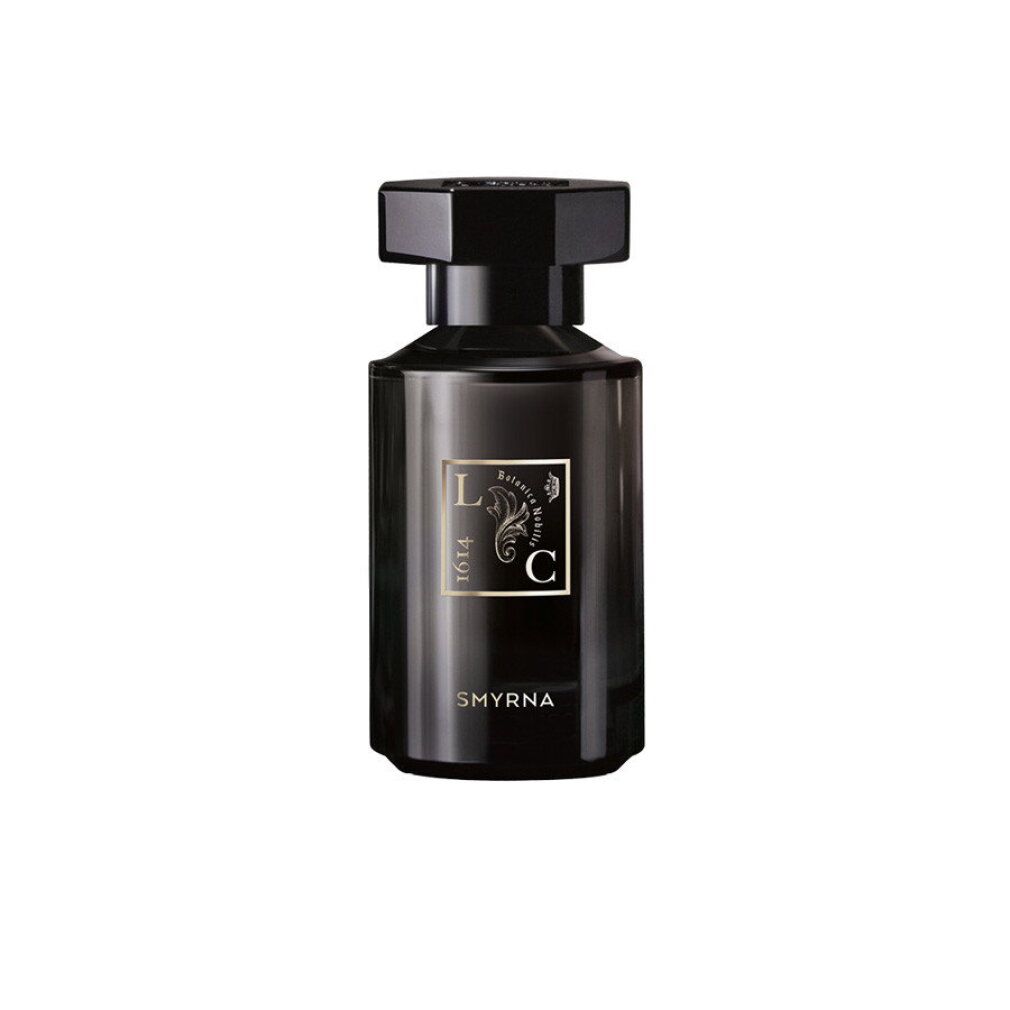 Flacone in vetro nero con tappo ottagonale, Le Couvent Des Minimes Smyrna.
