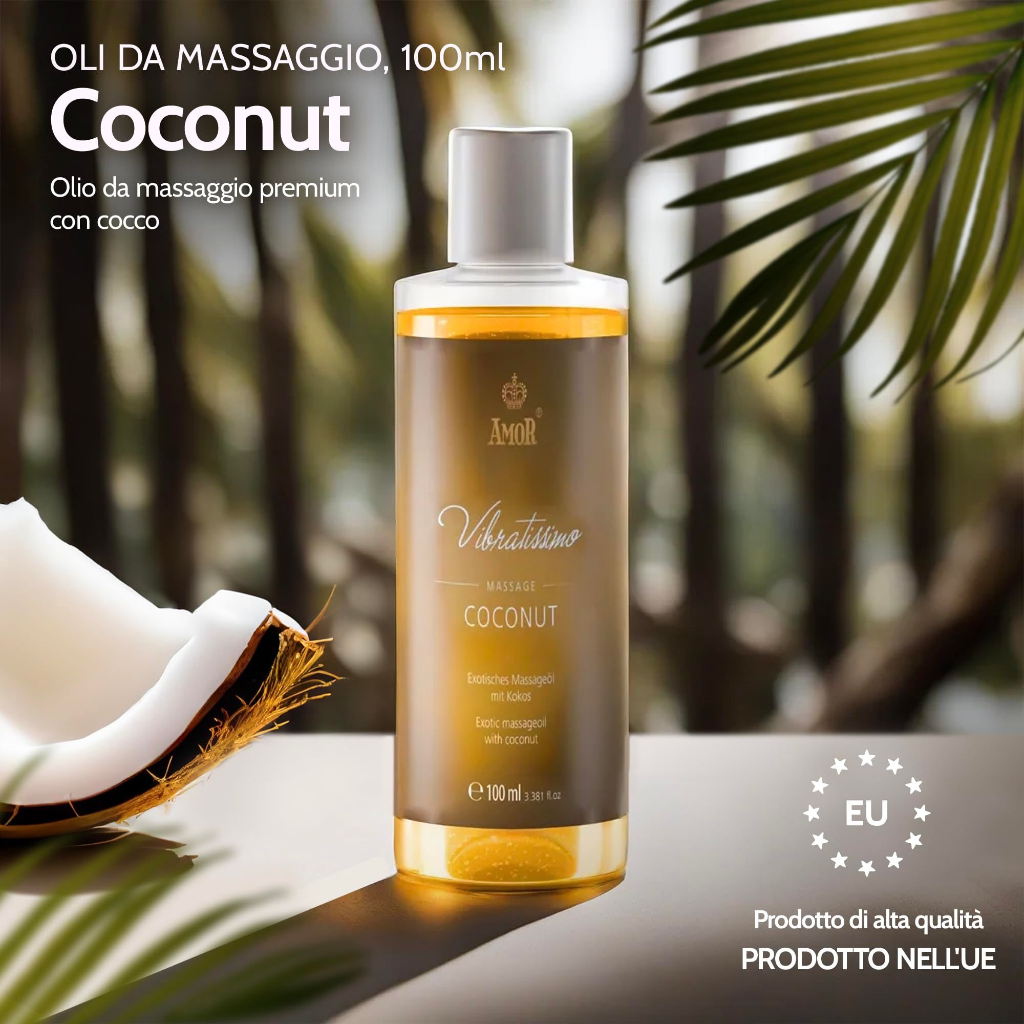Vibratissimo Olio da Massaggio Coconut
