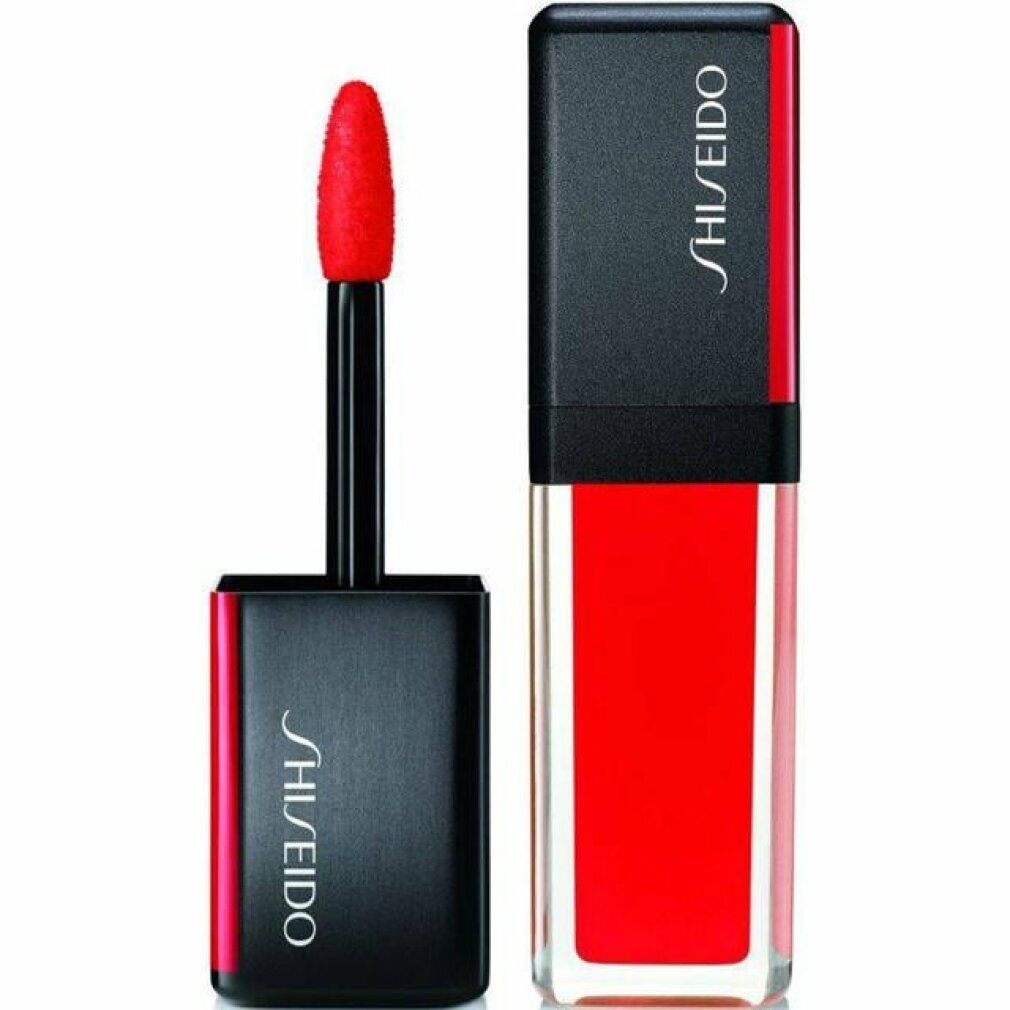 SHISEIDO LACQUERINK LIPSHINE 305 RED FLICKER