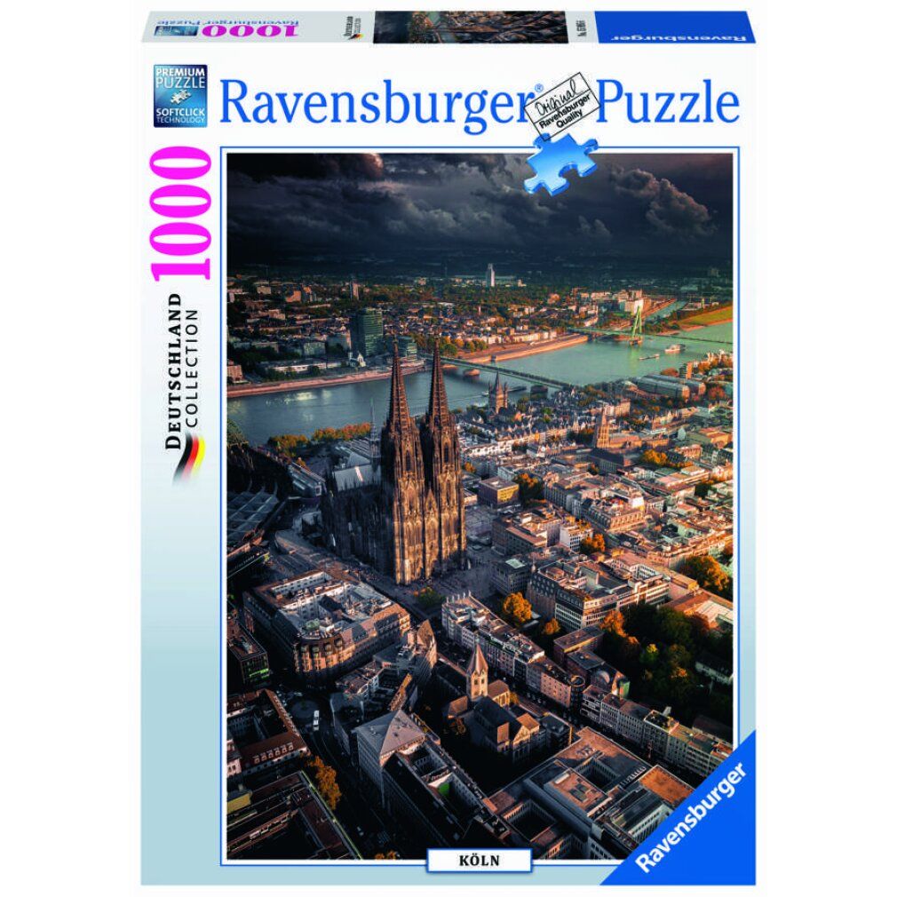 Puzzle della Cattedrale di ravensburger kölner 1000 pezzi