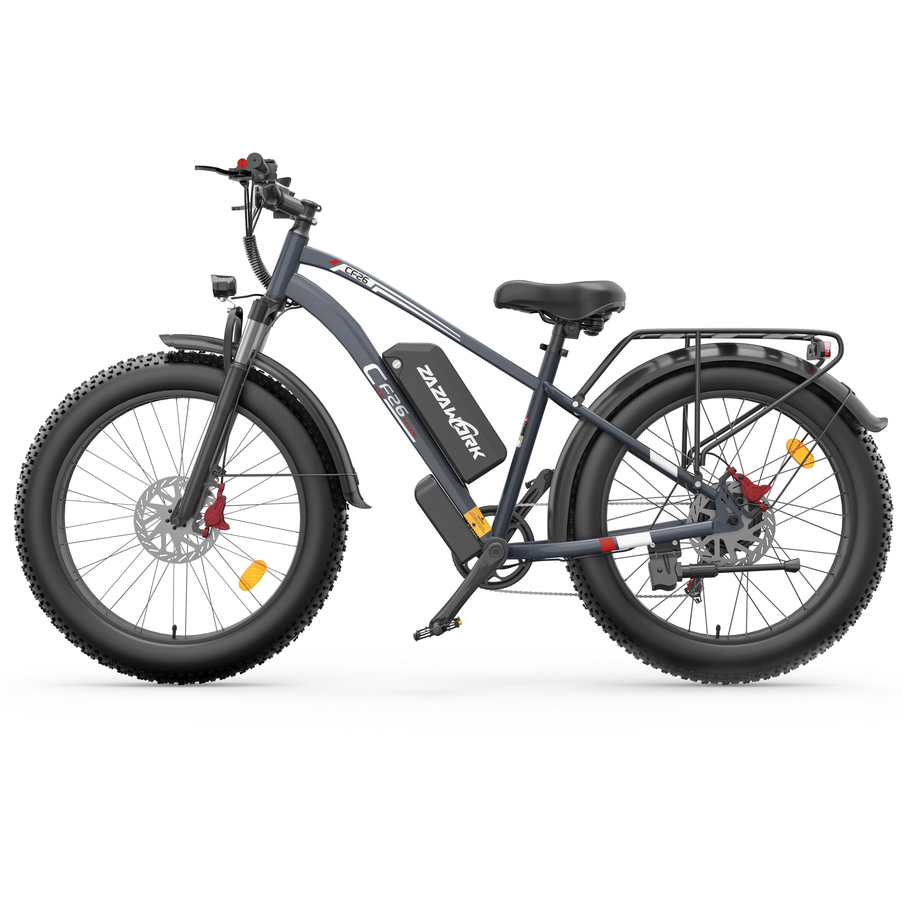 Bicicletta elettrica per adulti, batteria da 48 V 20 Ah, freni a disco idraulici