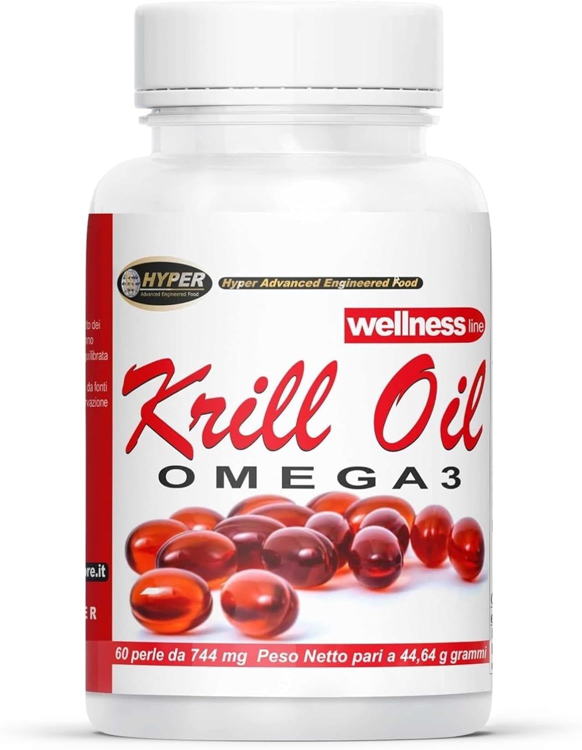 HYPER Krill Oil Omega 3 (EPA e DHA). Krill Oil con Astaxantina