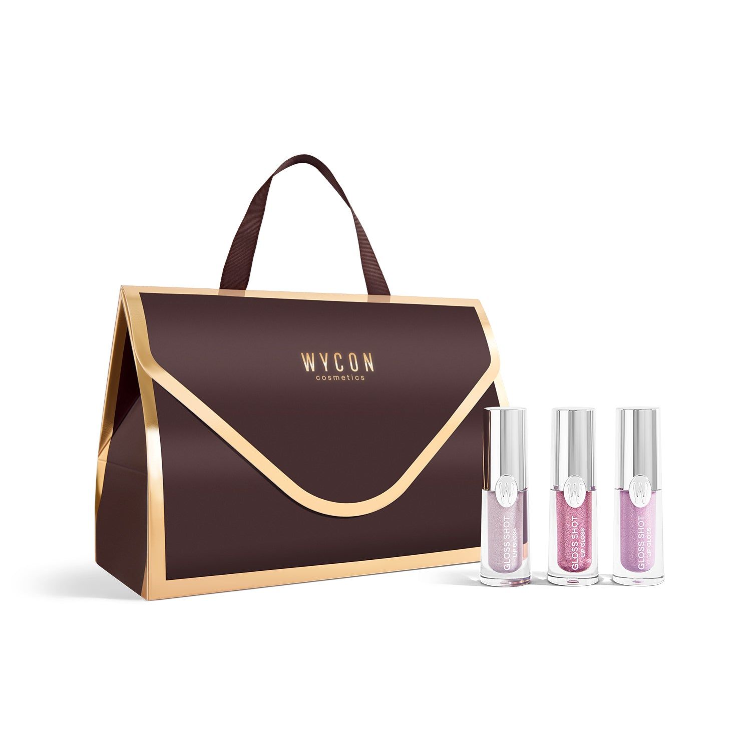 WYCON cosmetics GLOSS ADDICTED GLOSS SHOT TRIO