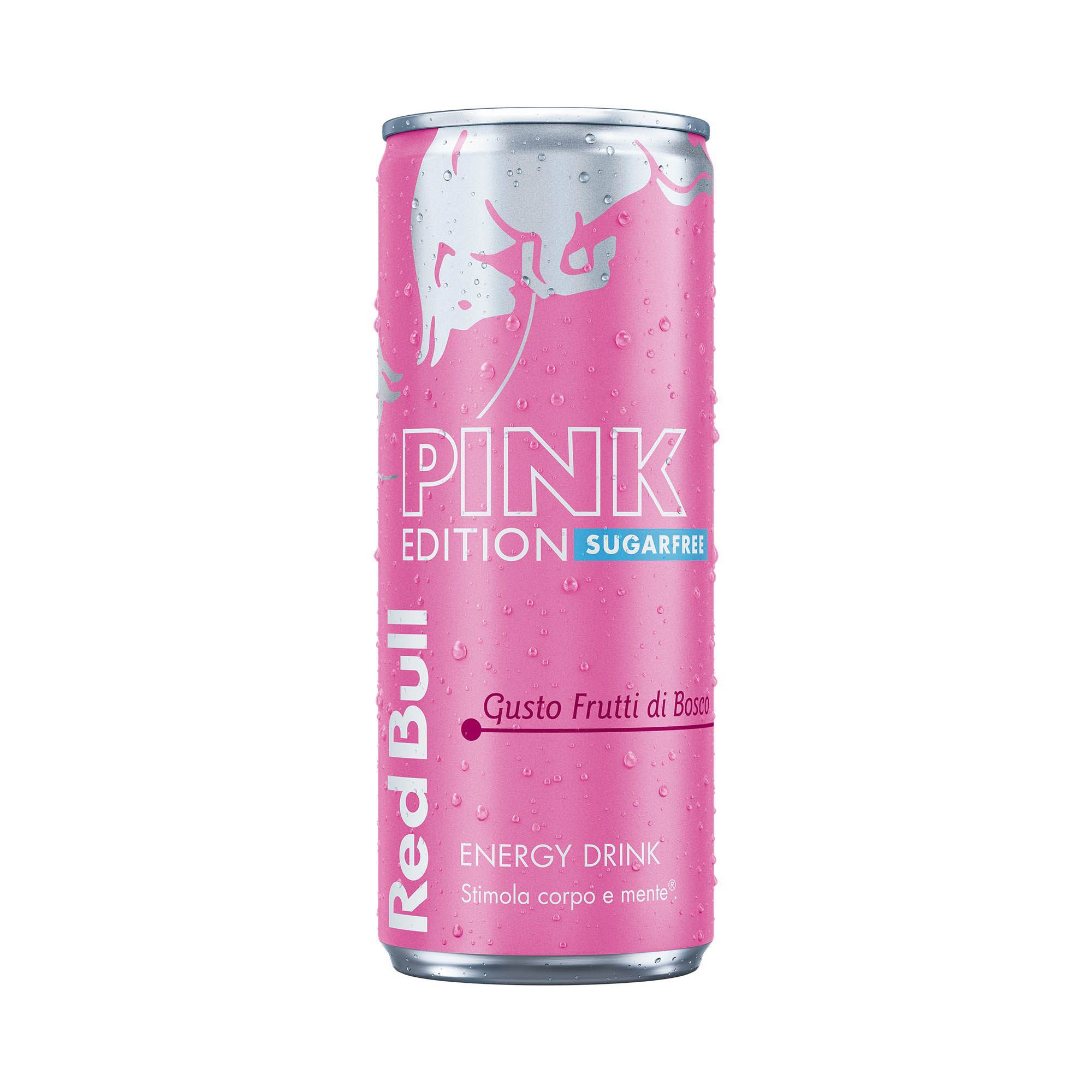 Red Bull Energy Drink, Gusto Frutti di Bosco Senza Zuccheri, 250 ml