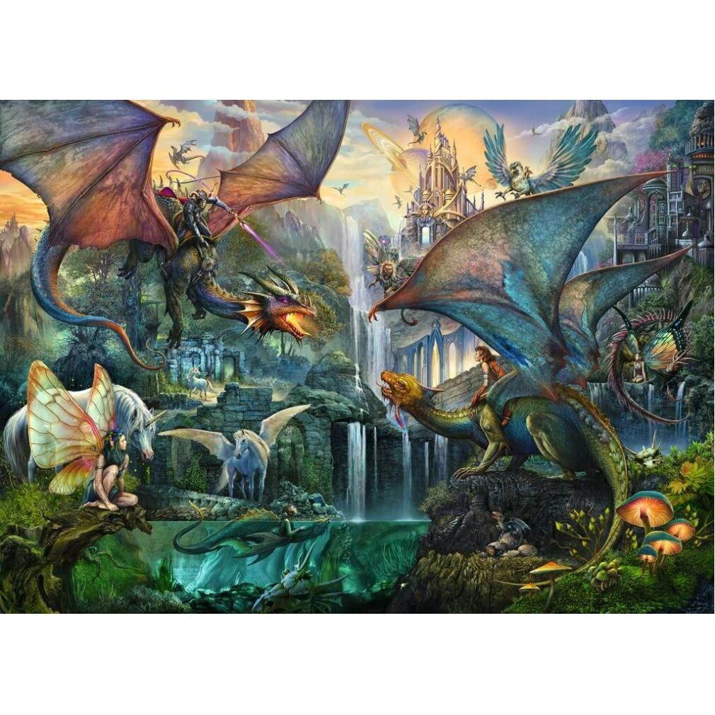 ravensburger Puzzle della foresta dei draghi 9000 pezzi