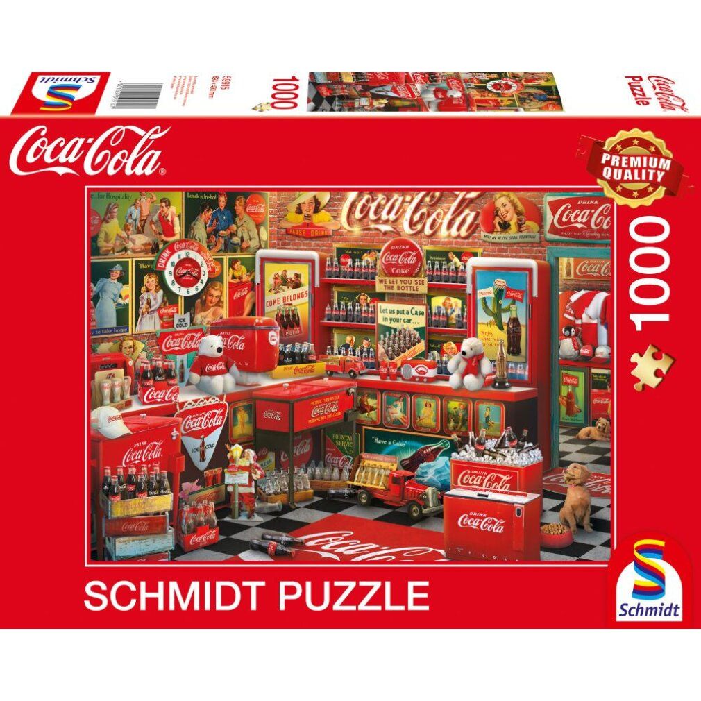 Coca Cola - Negozio della nostalgia (1000 pezzi)