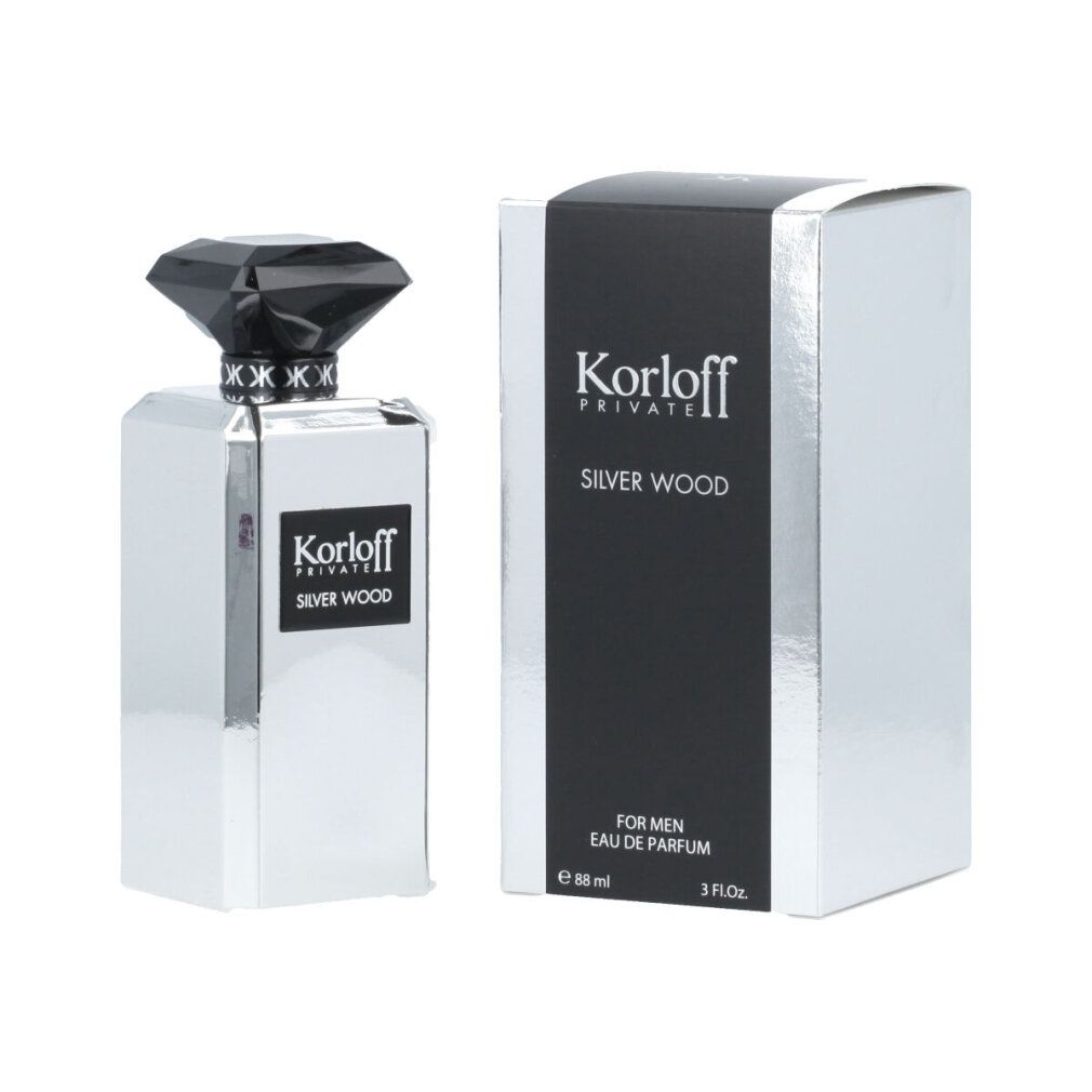 Korloff Silverwood Eau De Parfum Spray  per uomo