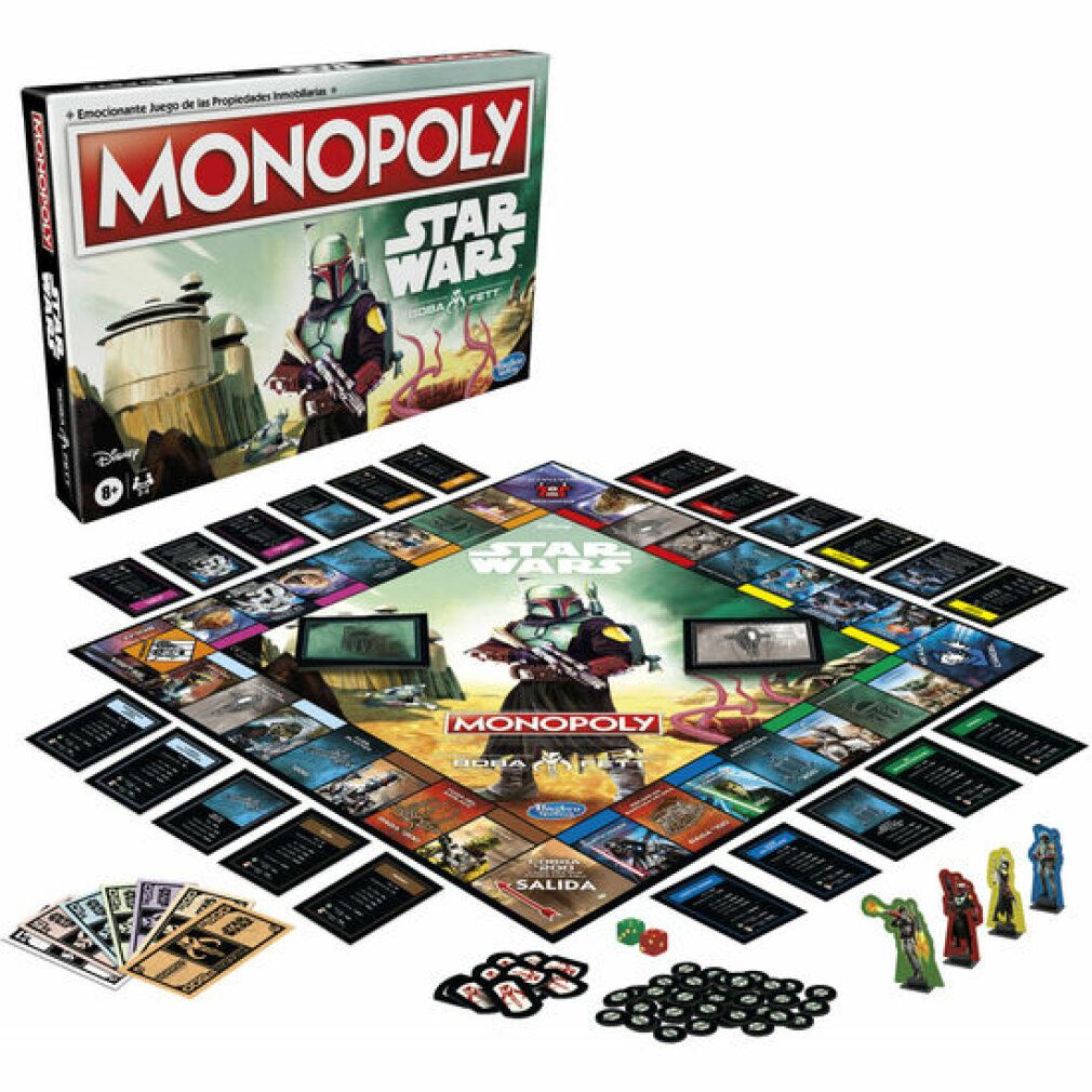 Lo spagnolo Star Wars Boba Fett Monopoli Game