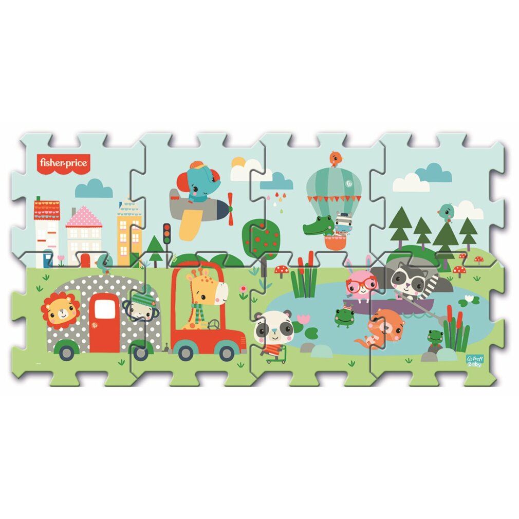 Puzzle in schiuma trefl smile Fisher Price