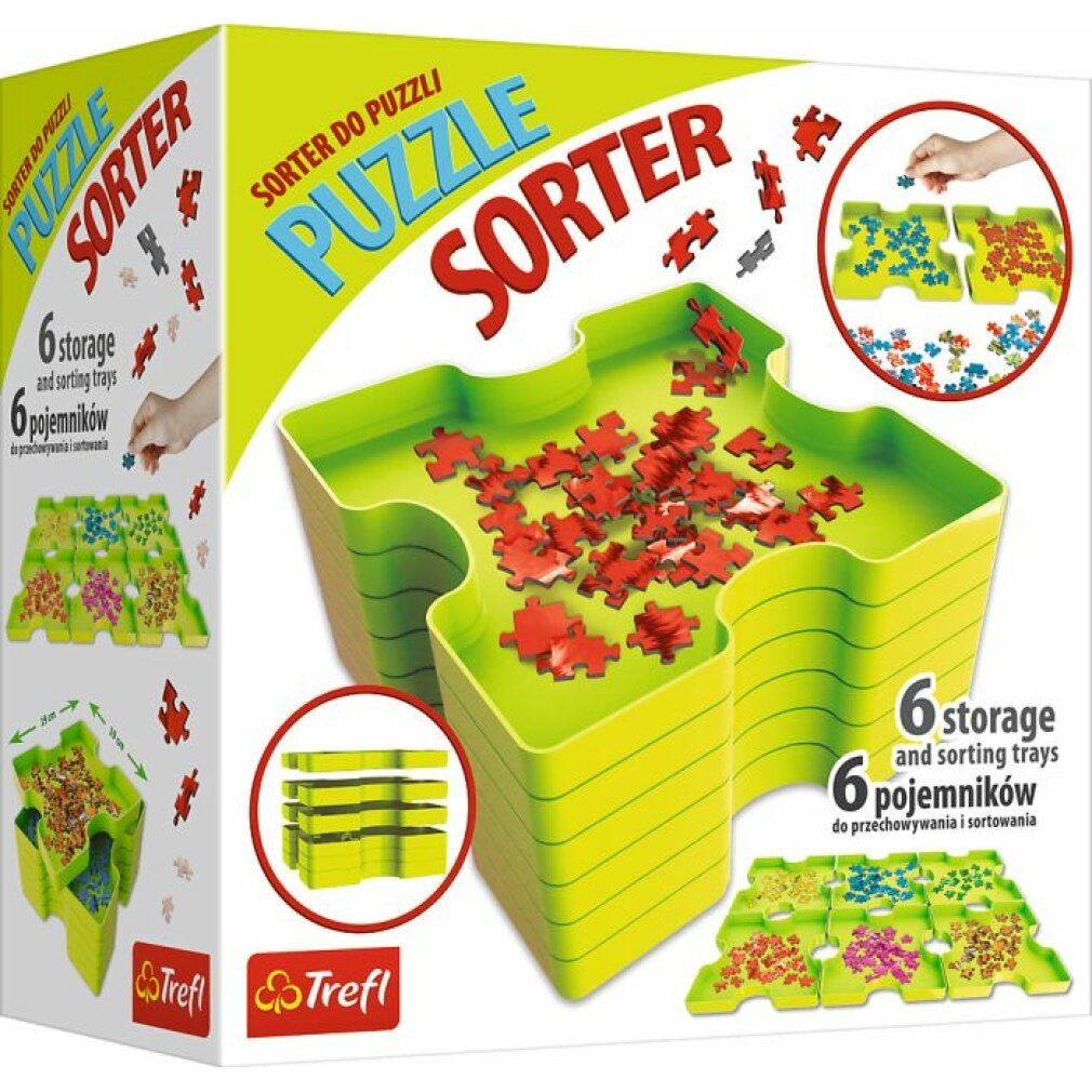 Puzzle sorter - 6 scatole