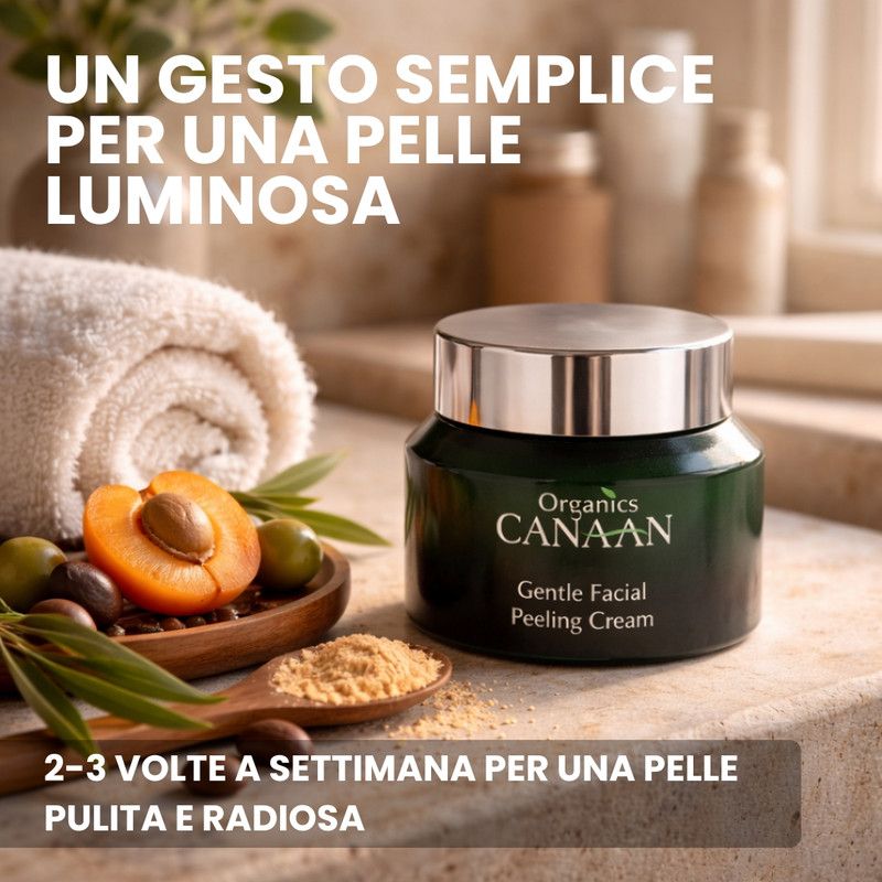 Canaan - Crema Peeling Viso ai Semi di Albicocca