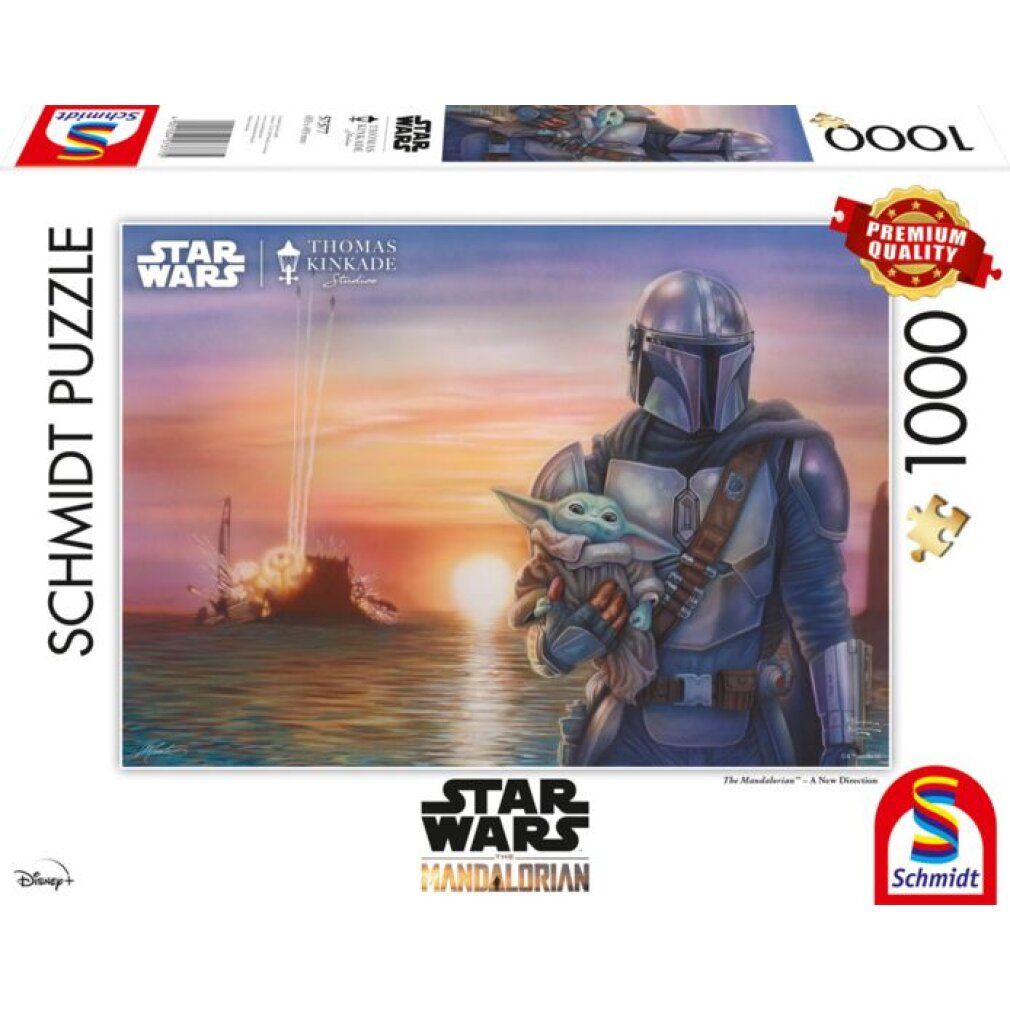Studi Thomas Kinkade: Star Wars Il Mandaloriano - Una nuova direzione (1000 pezzi)