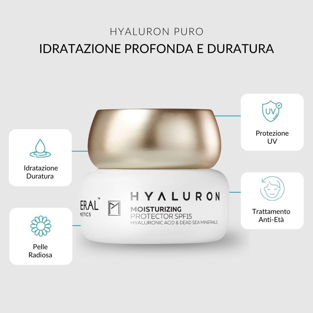 Pure Mineral - Idratante SPF 15 Ialuronico