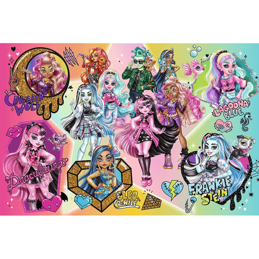 trefl Puzzle Monster High: Zombie on top 300 pezzi
