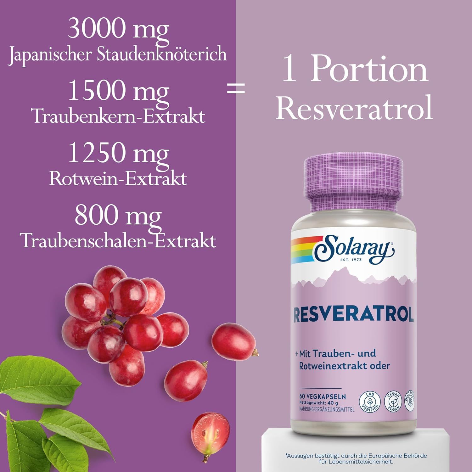 Solaray Capsule Resveratrol Complex Solaray