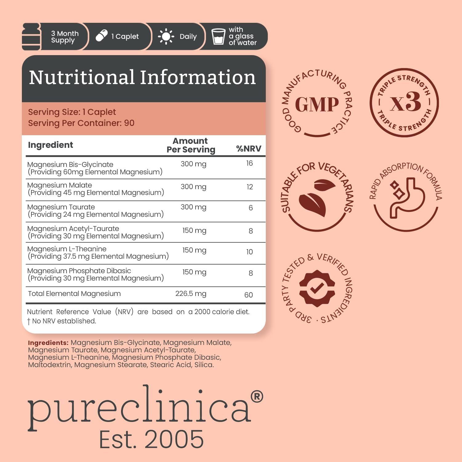 Informazioni nutrizionali su sfondo rosa. Contiene informazioni su ingredienti, quantità per porzione, %VNR e altro.