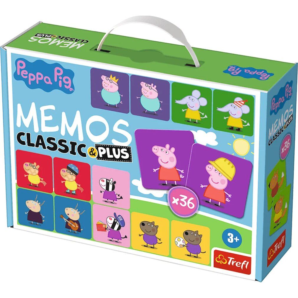 trefl Classic & Plus Peppa Pig 4in1