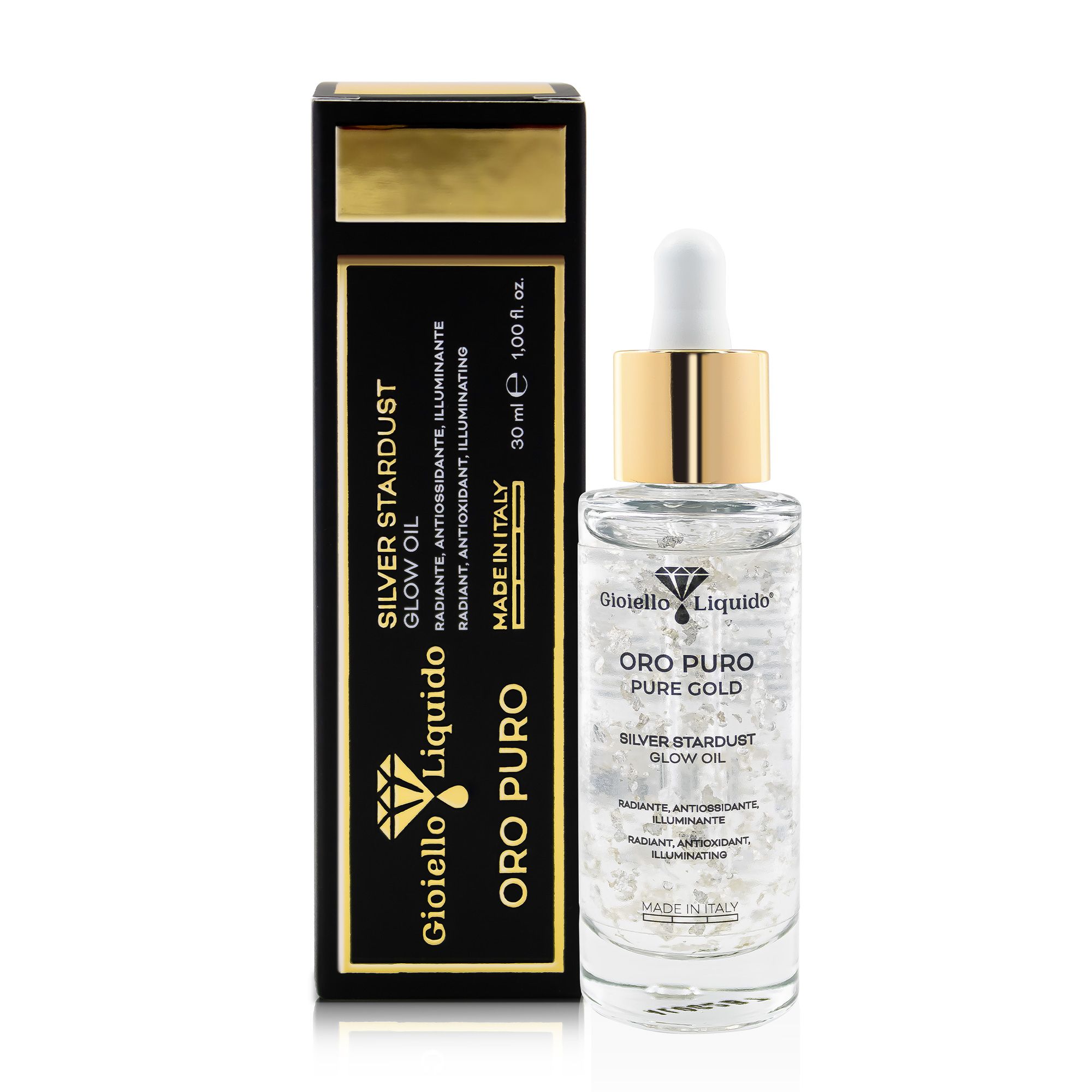 Gioiello Liquido Silver Stardust Glow Oil "Oro Puro"
