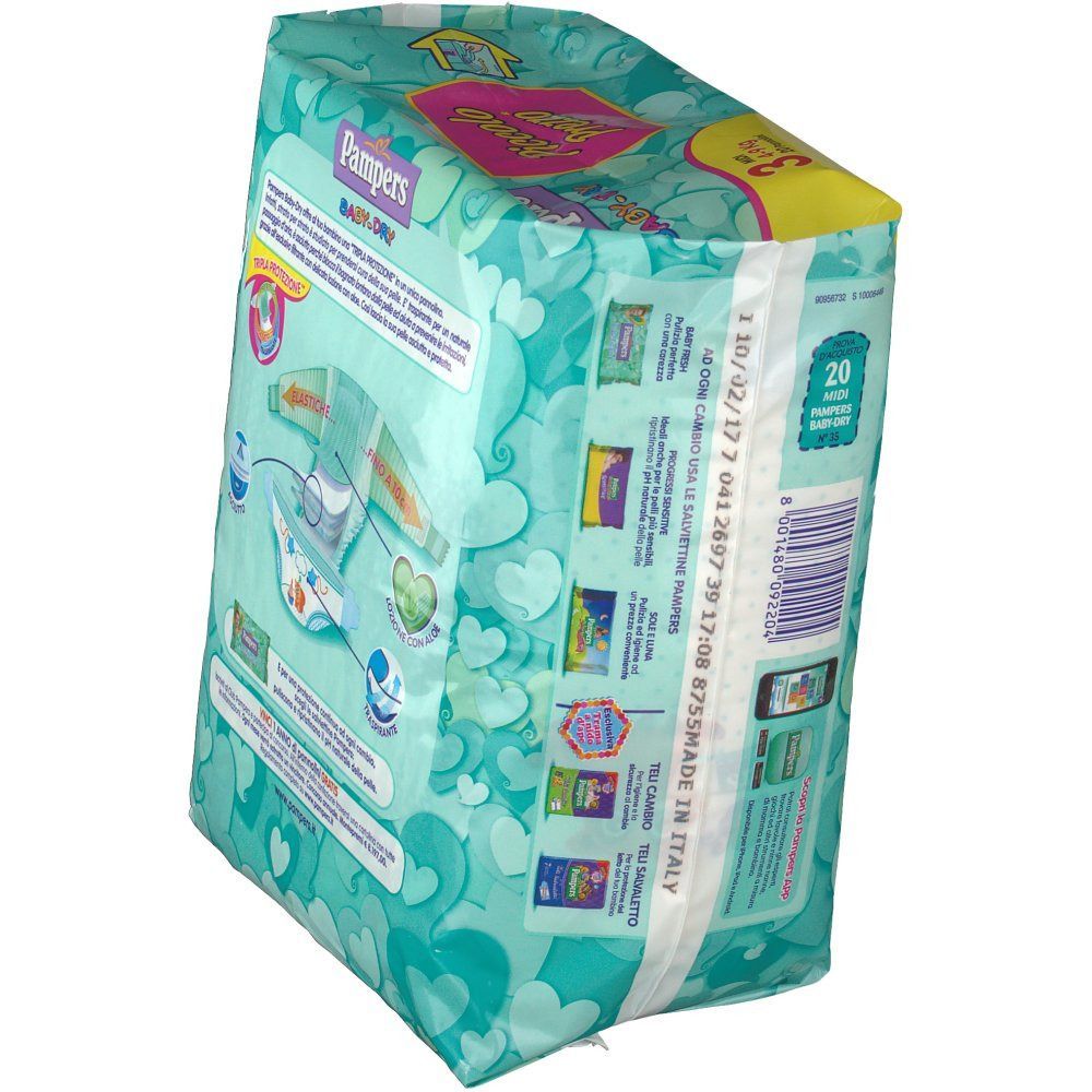 Pampers Baby Dry 3 Midi