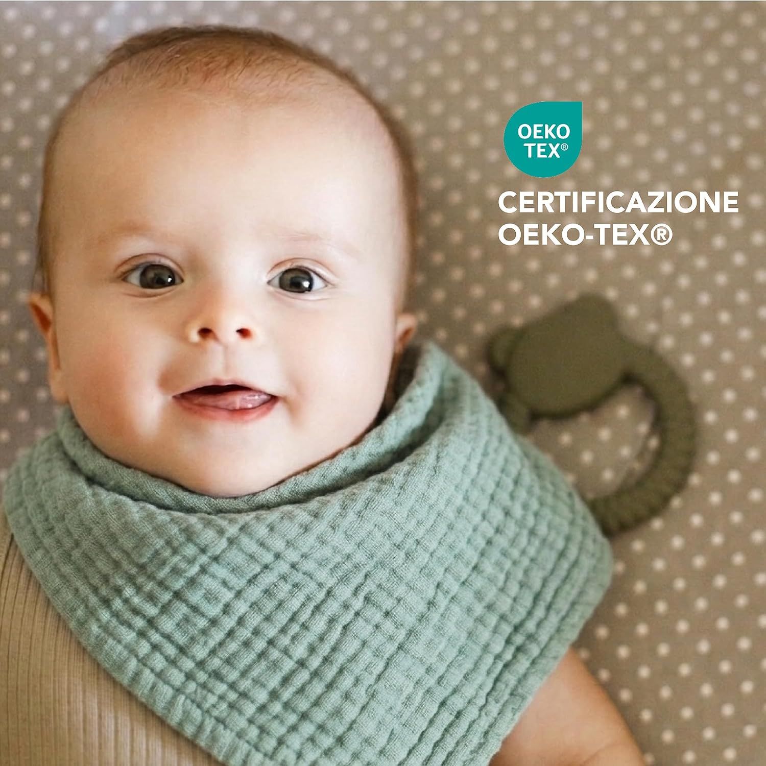 Kikido 5 Mussole Neonato 100% Cotone