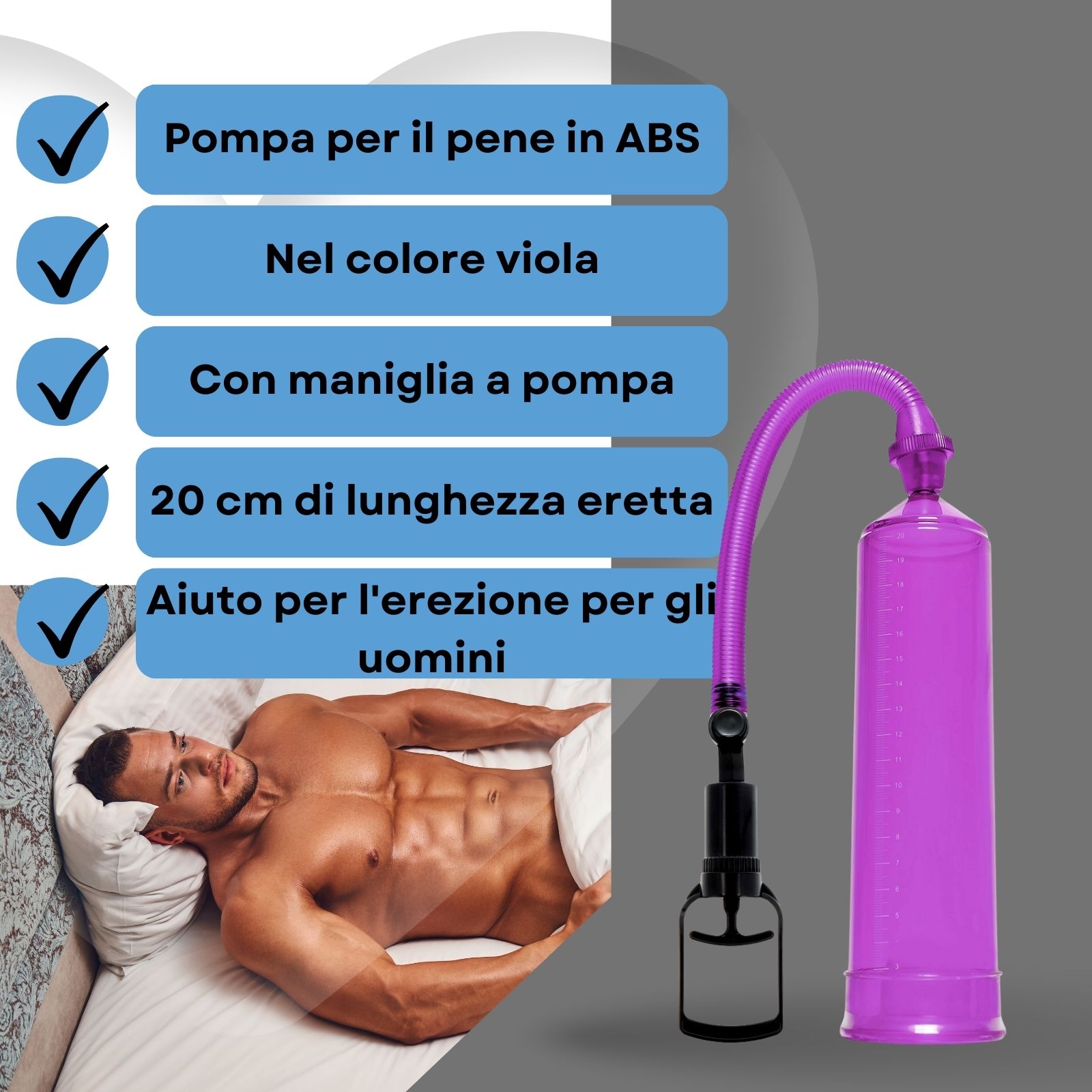 Lovelyness - pompa per il pene con sfera