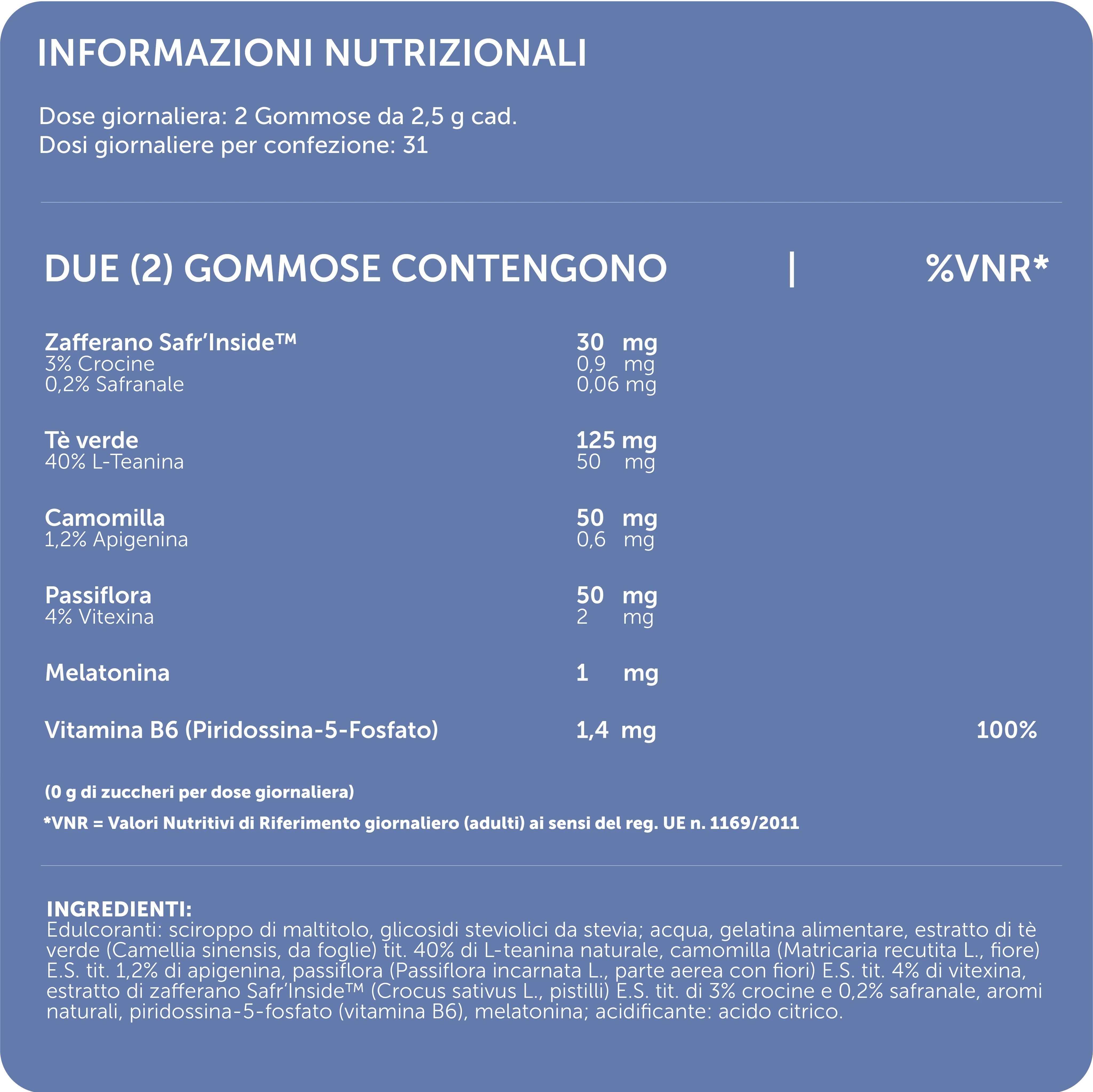 Serial Chiller | Sonno & Calma in pastiglie gommose senza zucchero • 62 gummies