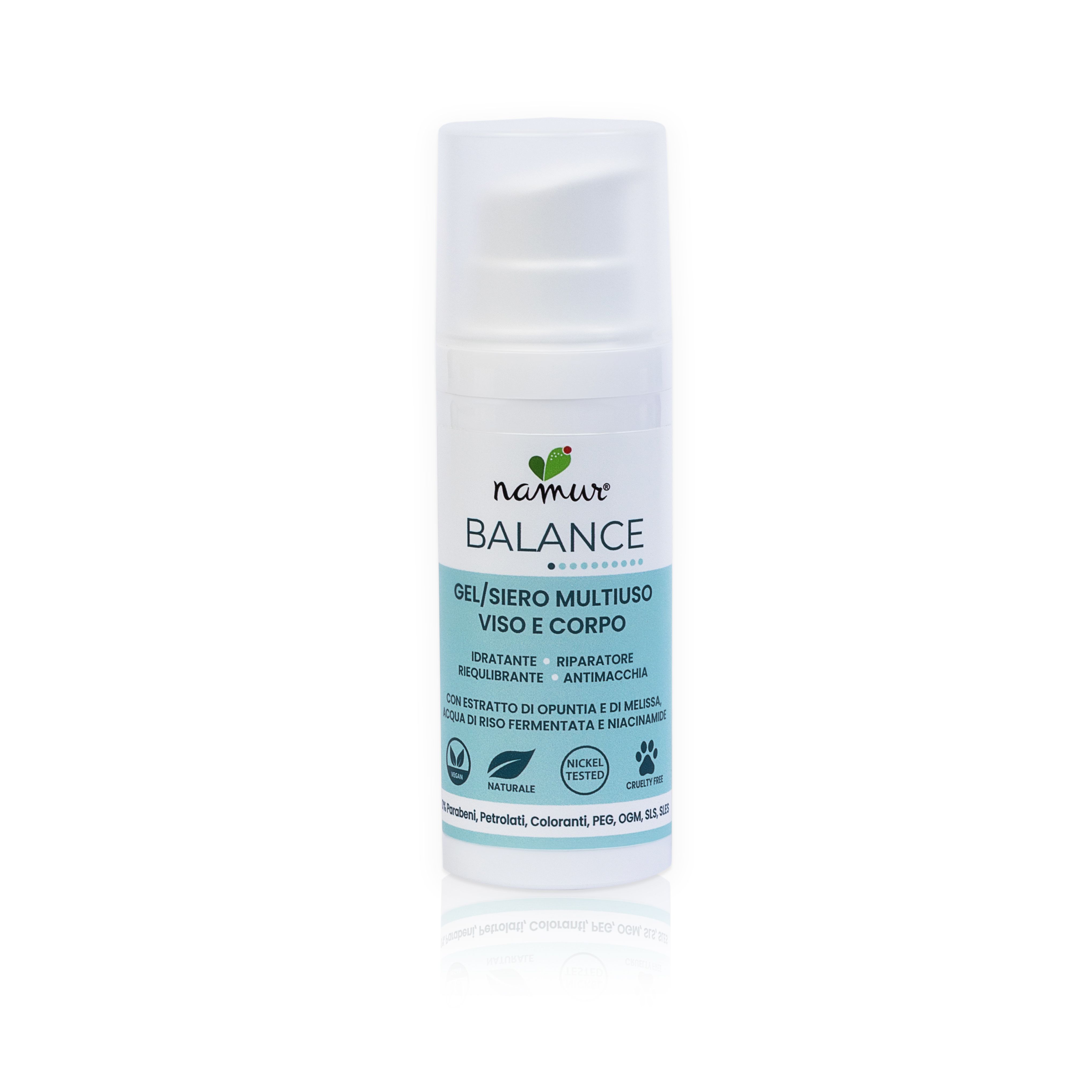 Namur Cosmetics Gel Siero Viso e Corpo Multiuso - BALANCE