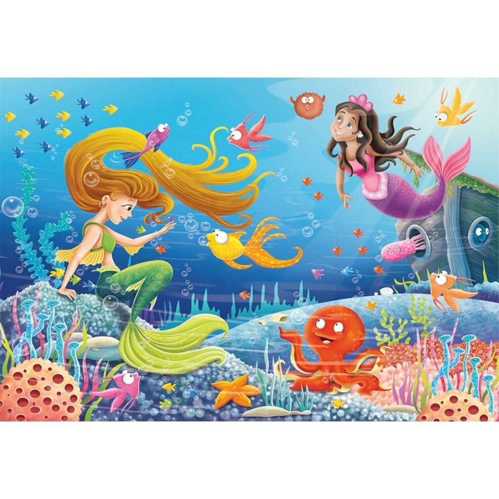 Puzzle ravensburger i racconti della sirena 60 pezzi