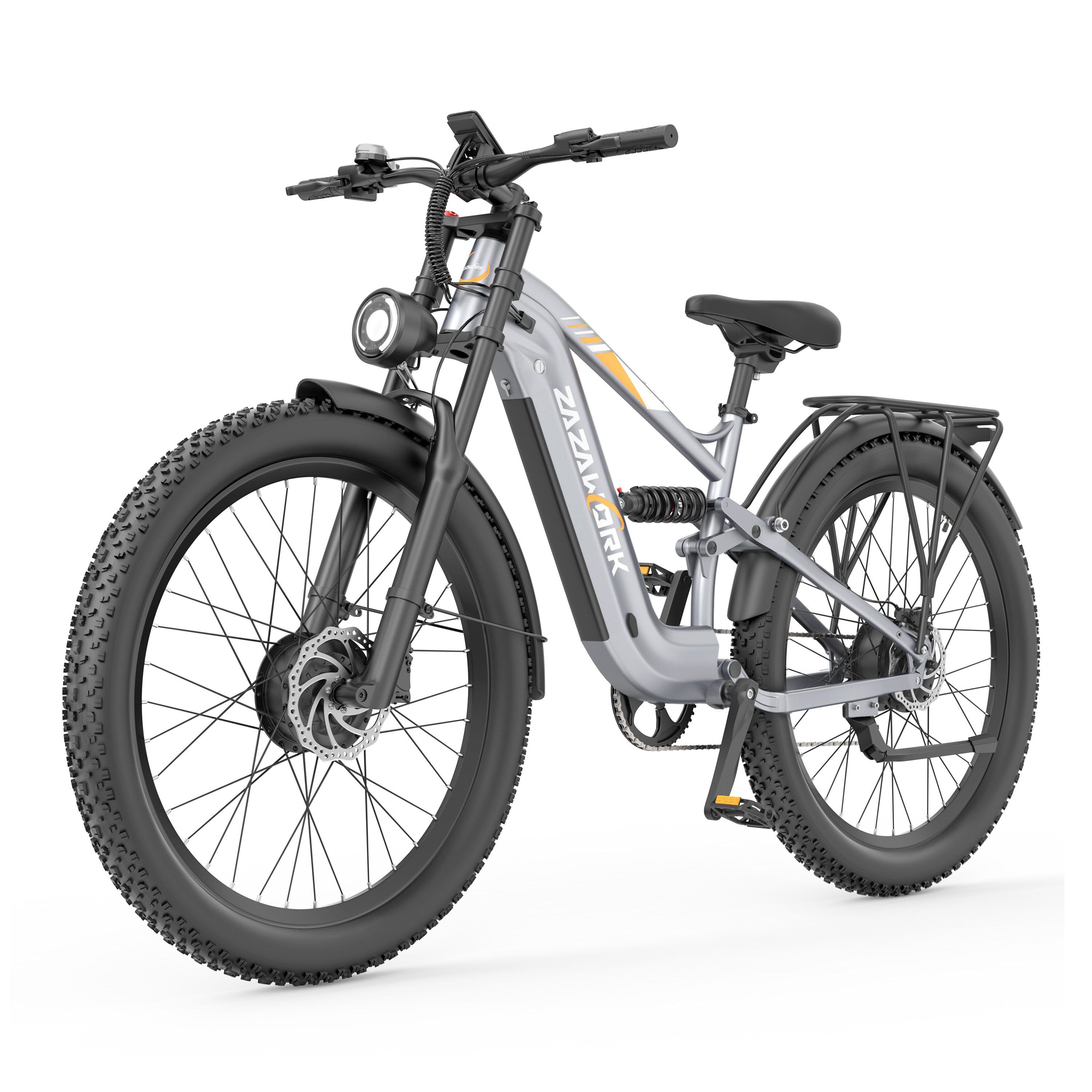 ZAZAWORK CF500 PRO Bicicletta elettrica fuoristrada con batteria da 48 V 20 Ah