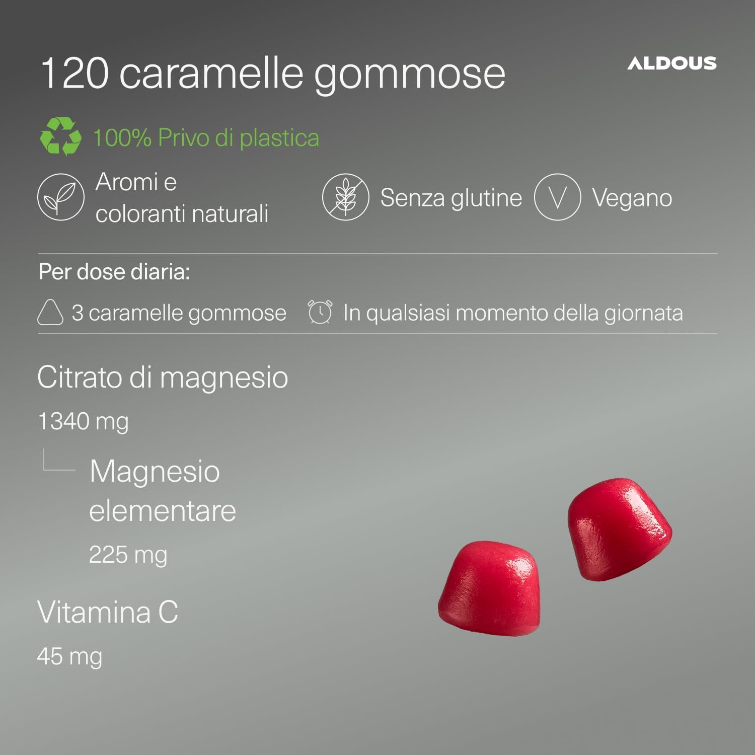Aldous Gummies al Citrato di Magnesio