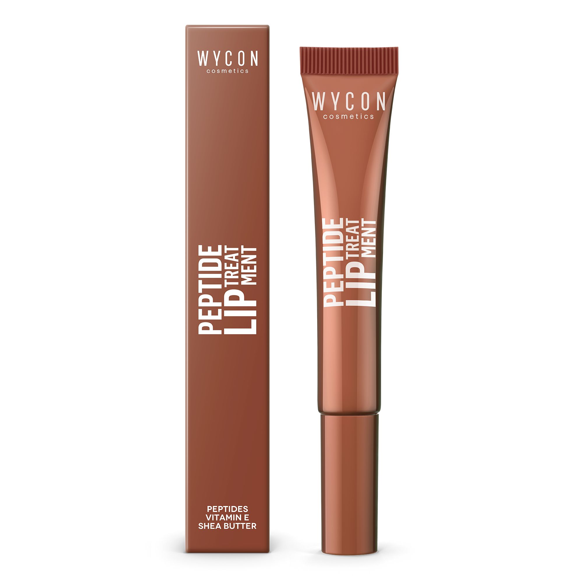WYCON cosmetics PEPTIDE LIP TREATMENT Trattamento labbra effetto volume e luce 08 TOASTED