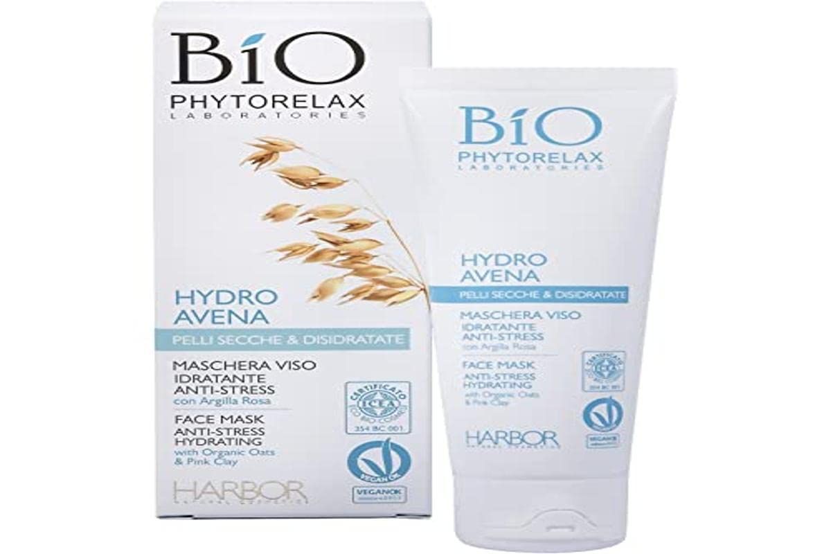 Maschera Viso Idratante all'Avena - Phytorelax 75ml