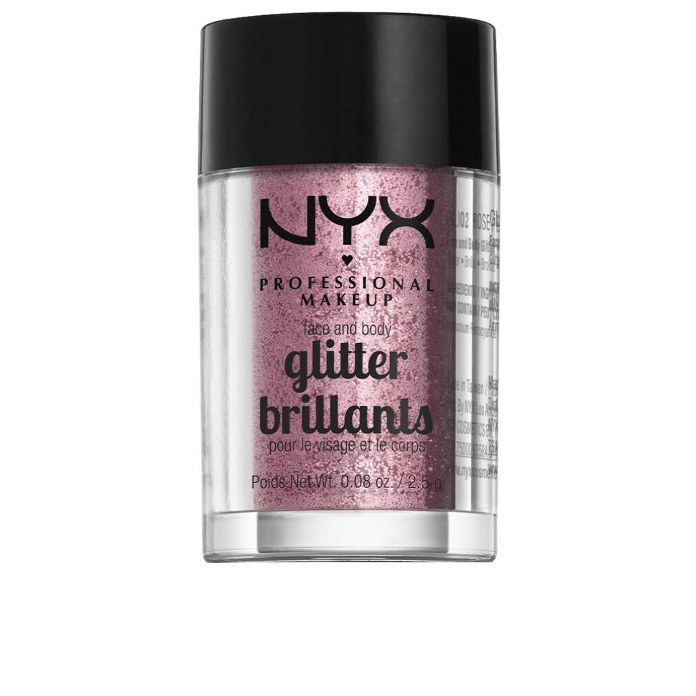 nyx Trucco Professionale Brillanti Viso e Corpo Rosa