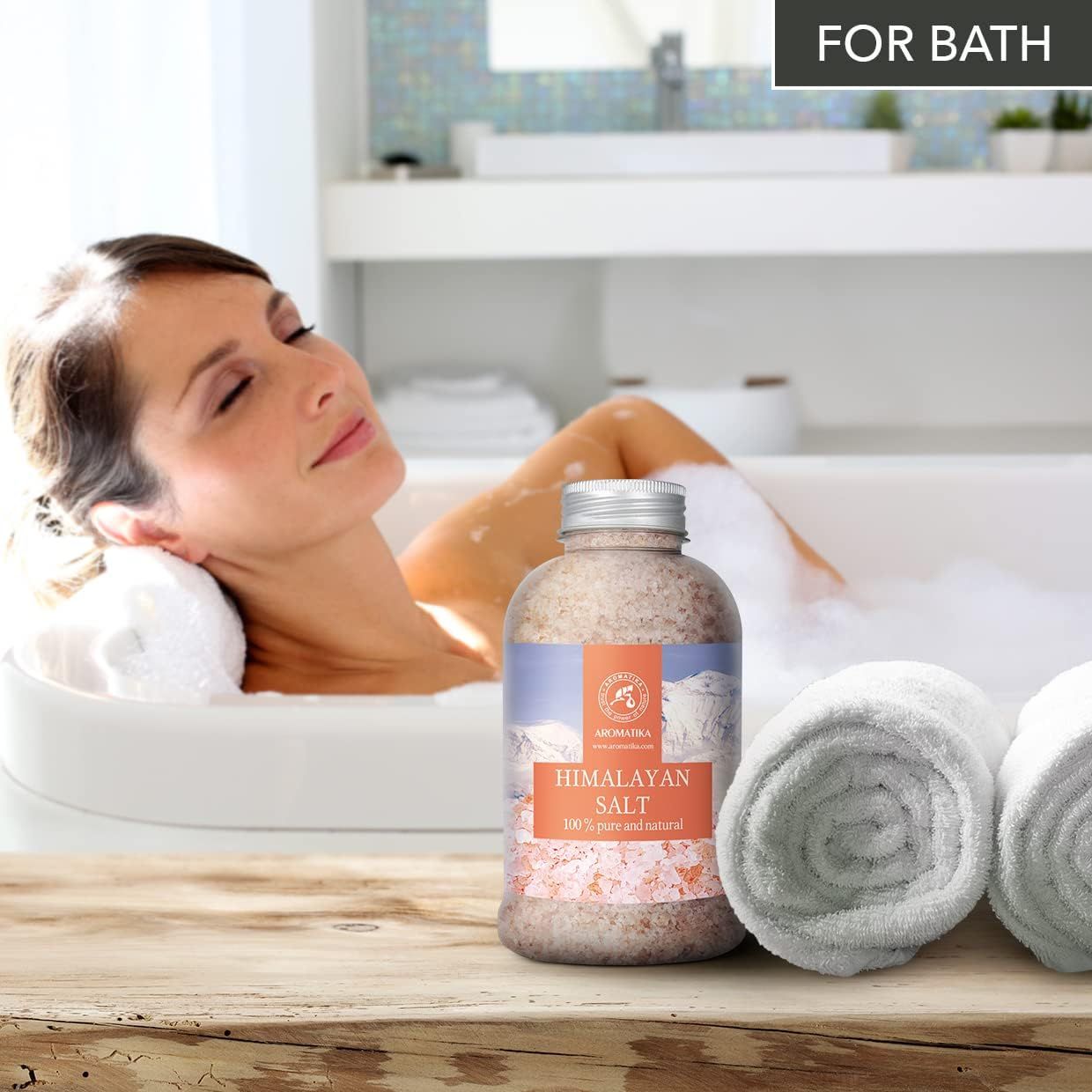 AROMATIKA Sale dell’Himalaya – sale rosa cristallino