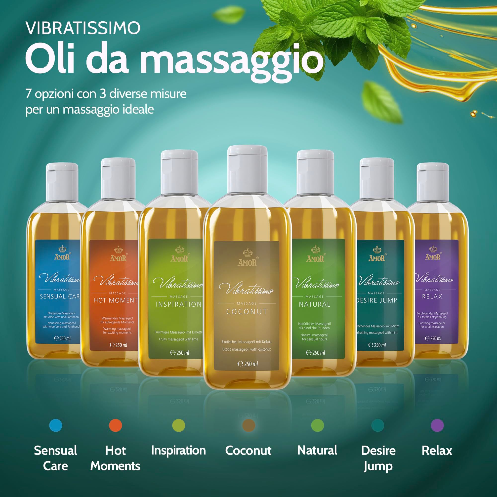 Vibratissimo Olio da Massaggio Desire Jump