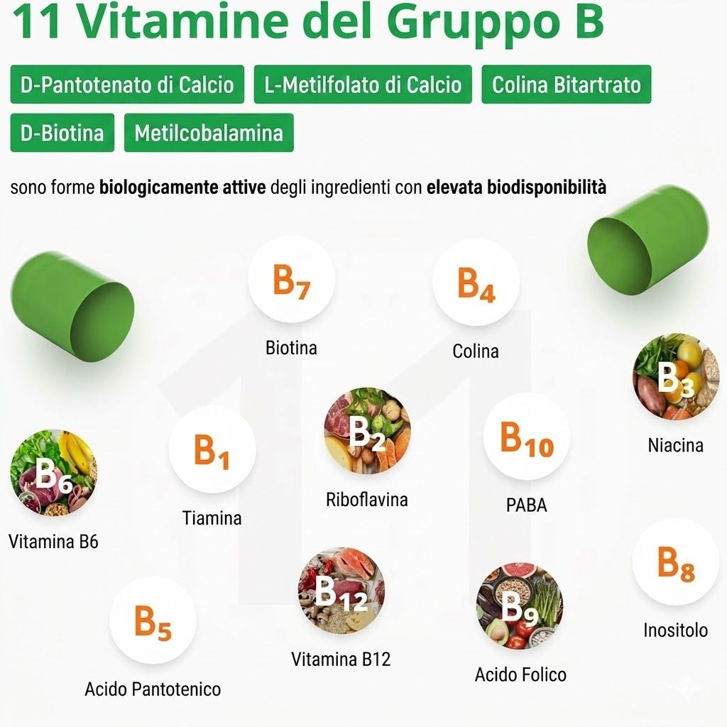 Bio Medical Pharma Capsule Complesso di Vitamine B