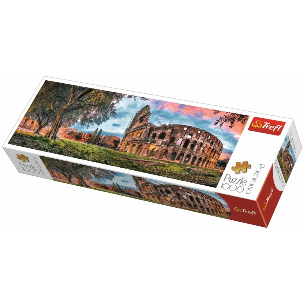 Puzzle panoramico trefl Colosseo all'alba 1000 pezzi