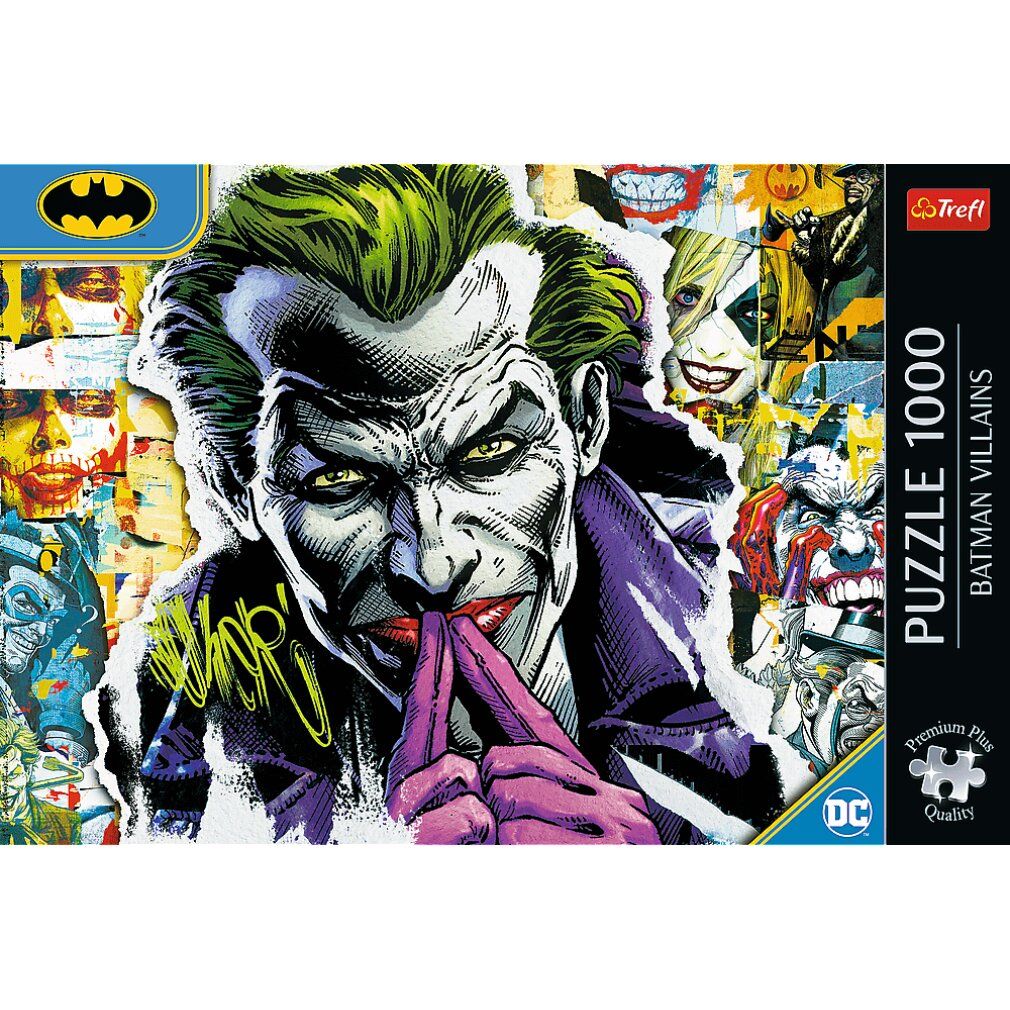trefl Puzzle Premium Plus Batman: Joker 1000 pezzi