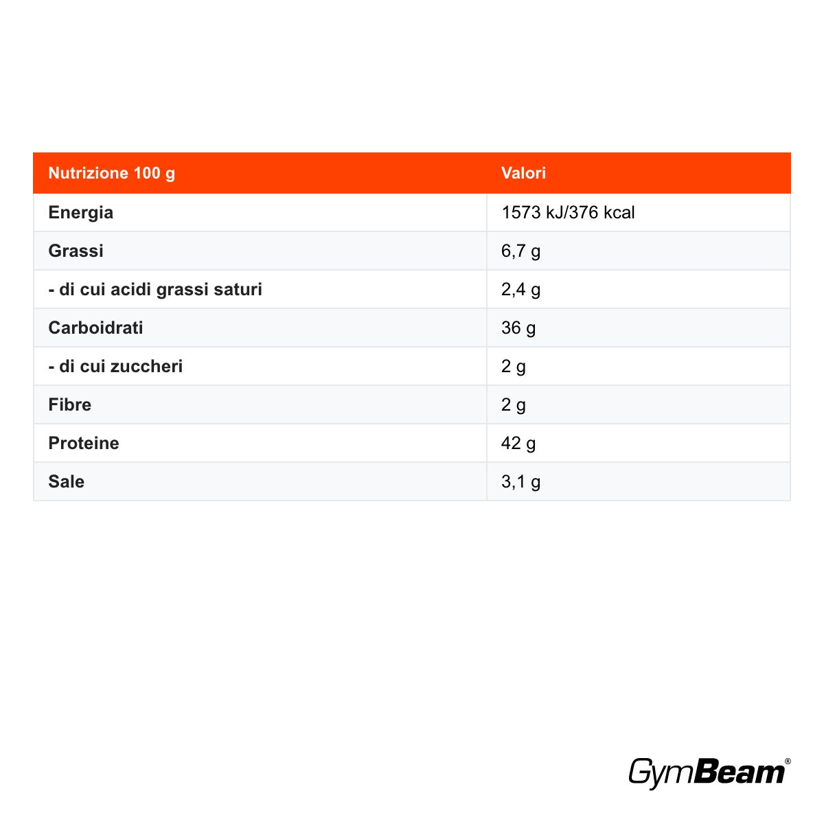 GymBeam Pizza Proteica mix per pizza alto contenuto proteico, Formaggio