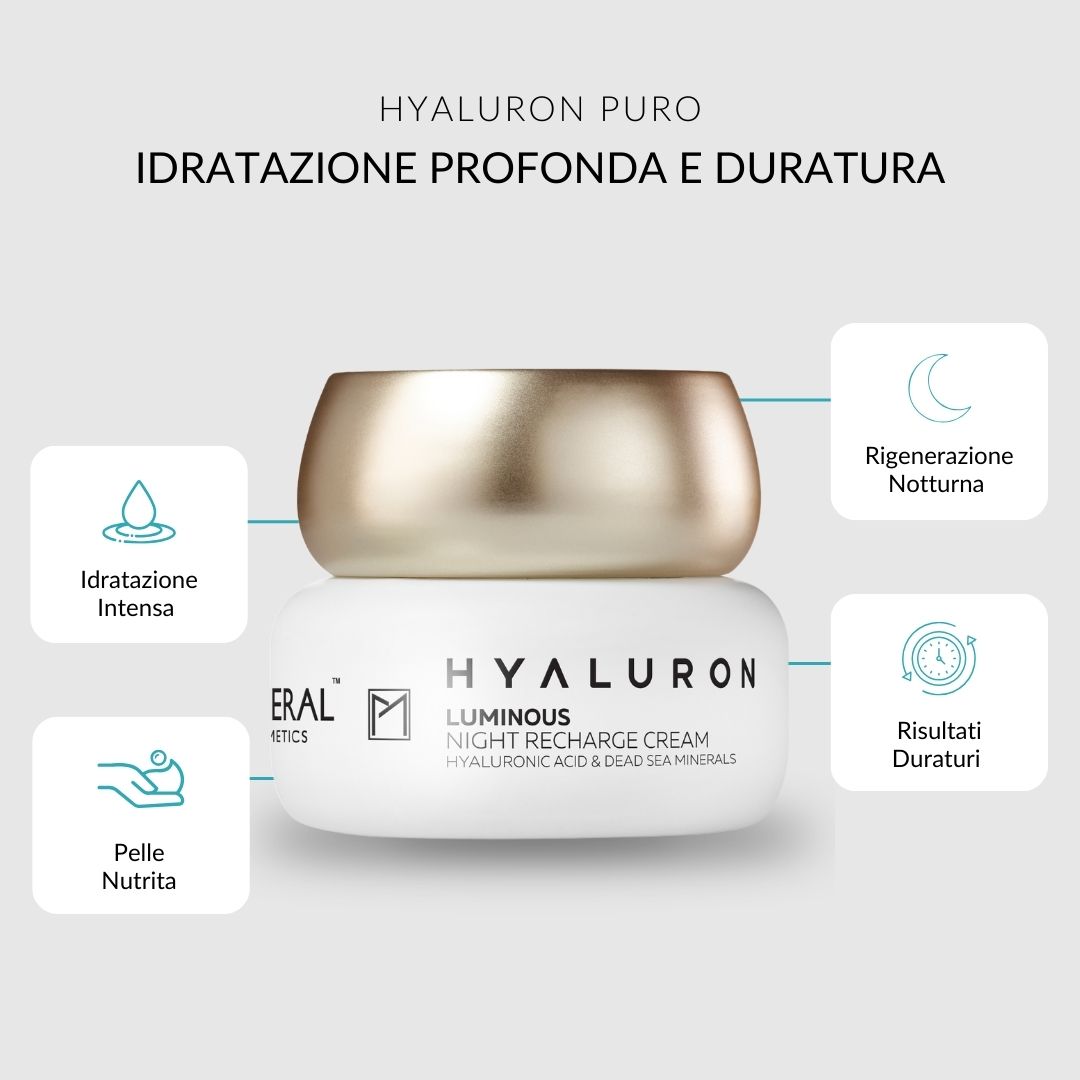 Pure Mineral - Crema Notte Rigenerante Ialuronico
