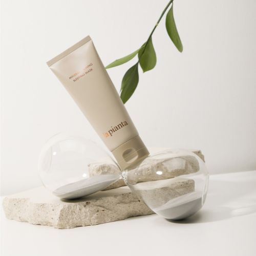 la pianta - Crema notte 100 ml | Sleeping Calming Mask | Cosmetica Coreana | Rigenerante e Calmante