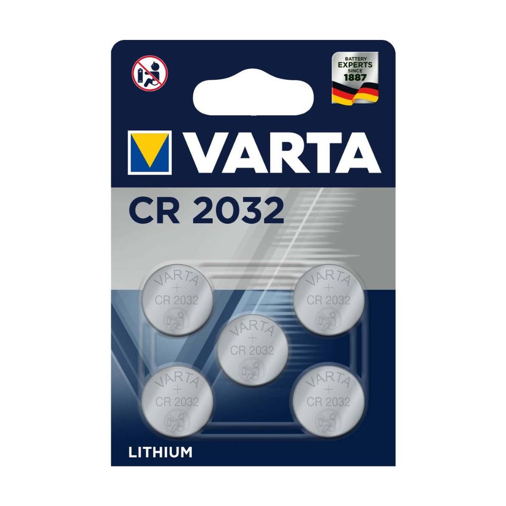 Varta CR2032 3V Pulsante batteria Cellula Litio