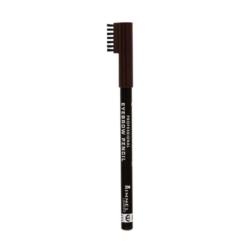 Matita per sopracciglia Rimmel London Professional. Marrone, con spazzola. Scritta: Professional Eyebrow Pencil.