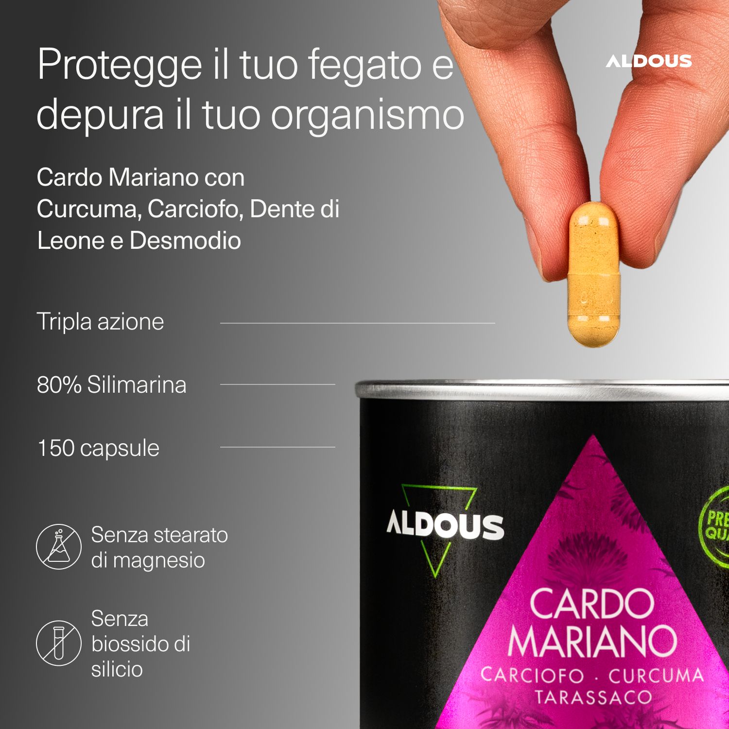 Aldous - Cardo Marino - Detox Fegato e Intestino