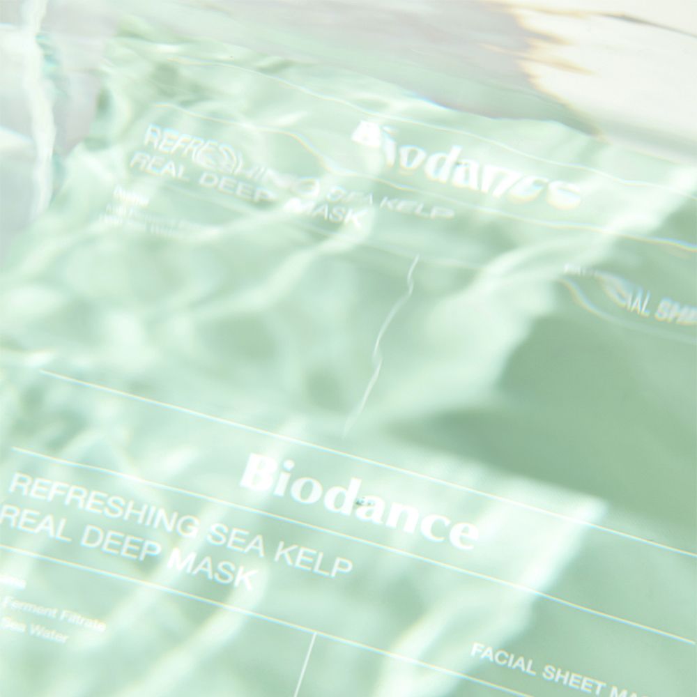 Biodance Refreshing Sea Kelp Real Deep Mask, maschere sott'acqua.