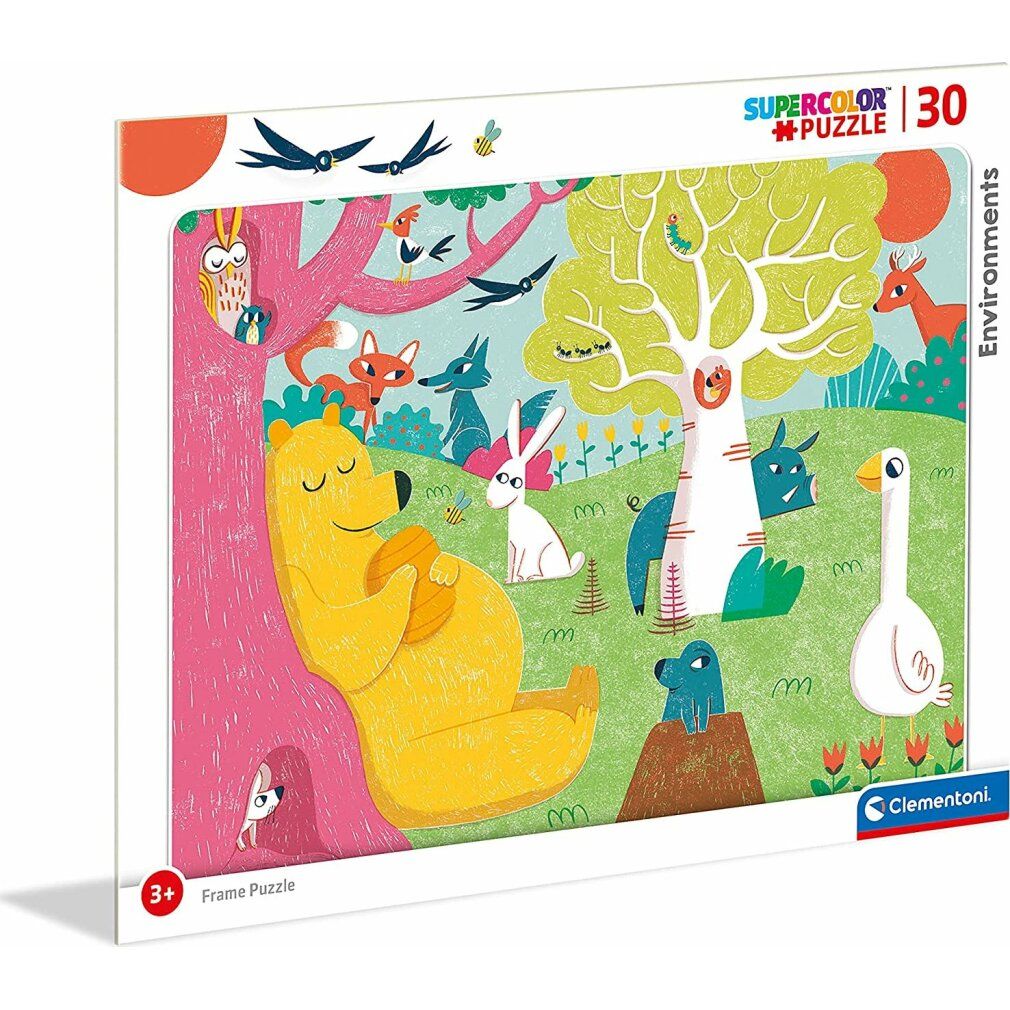 clementoni Puzzle Vita nella foresta 30 pezzi