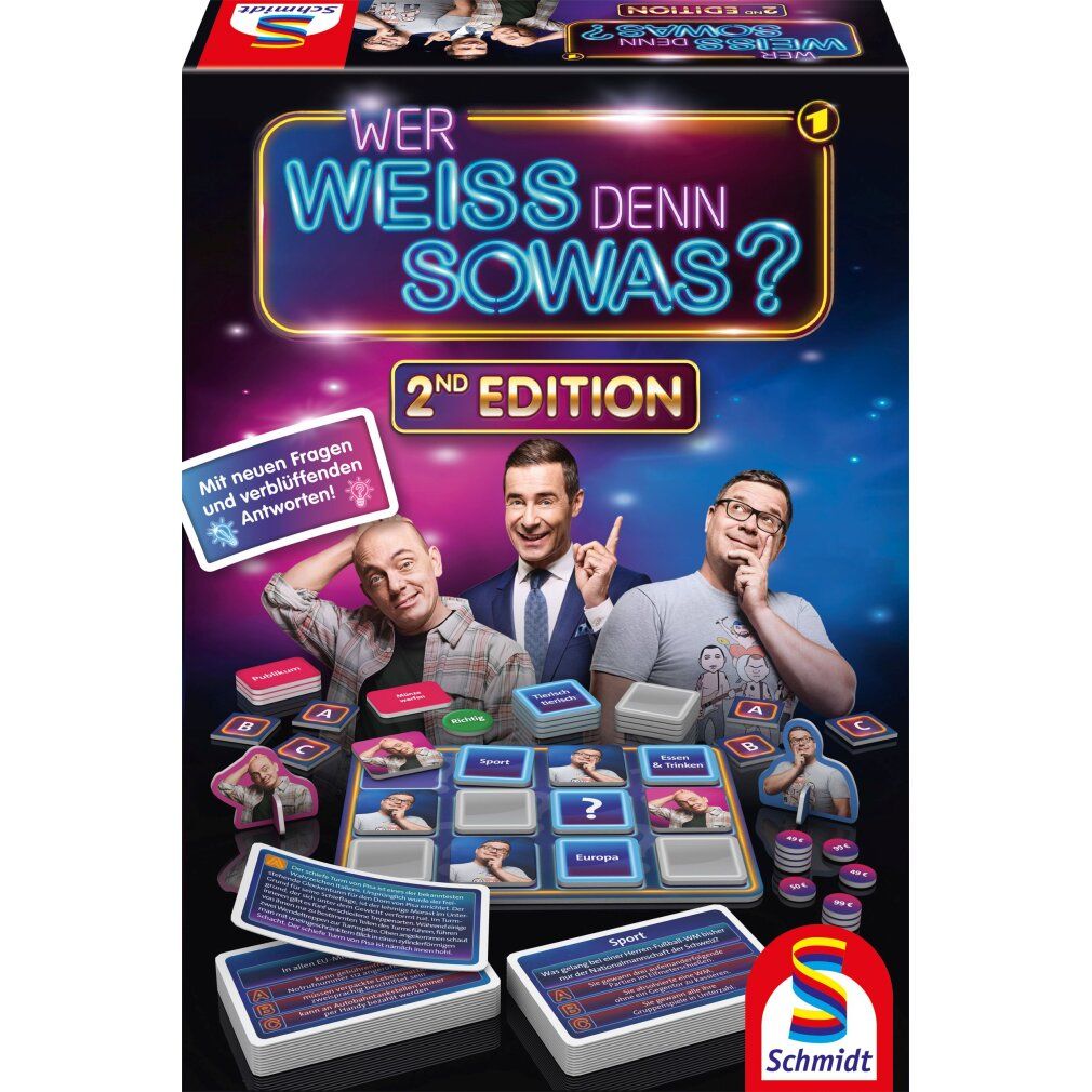 Schmidt Spiele Chi lo sa? 2a edizione, gioco di società