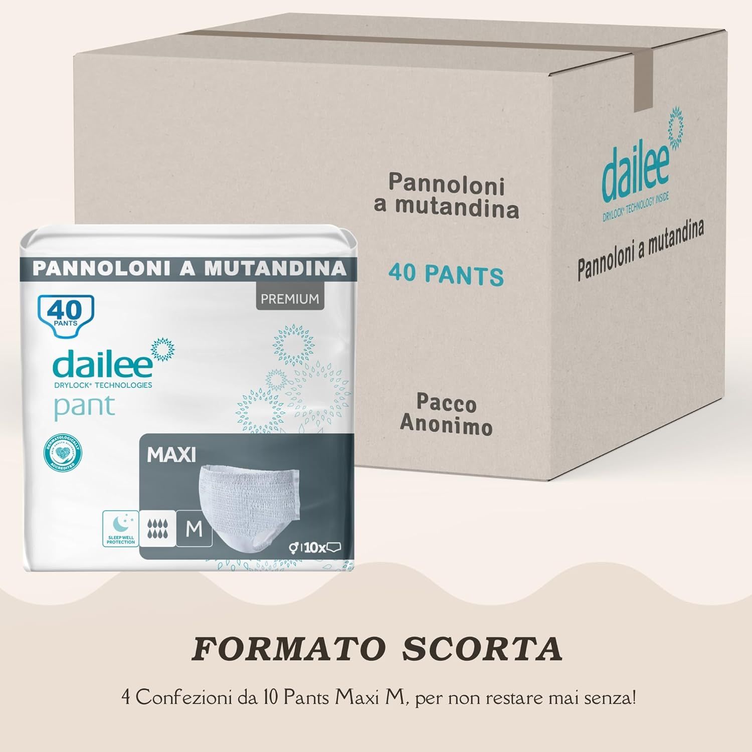 Dailee Pants Maxi Pannoloni a Mutandina